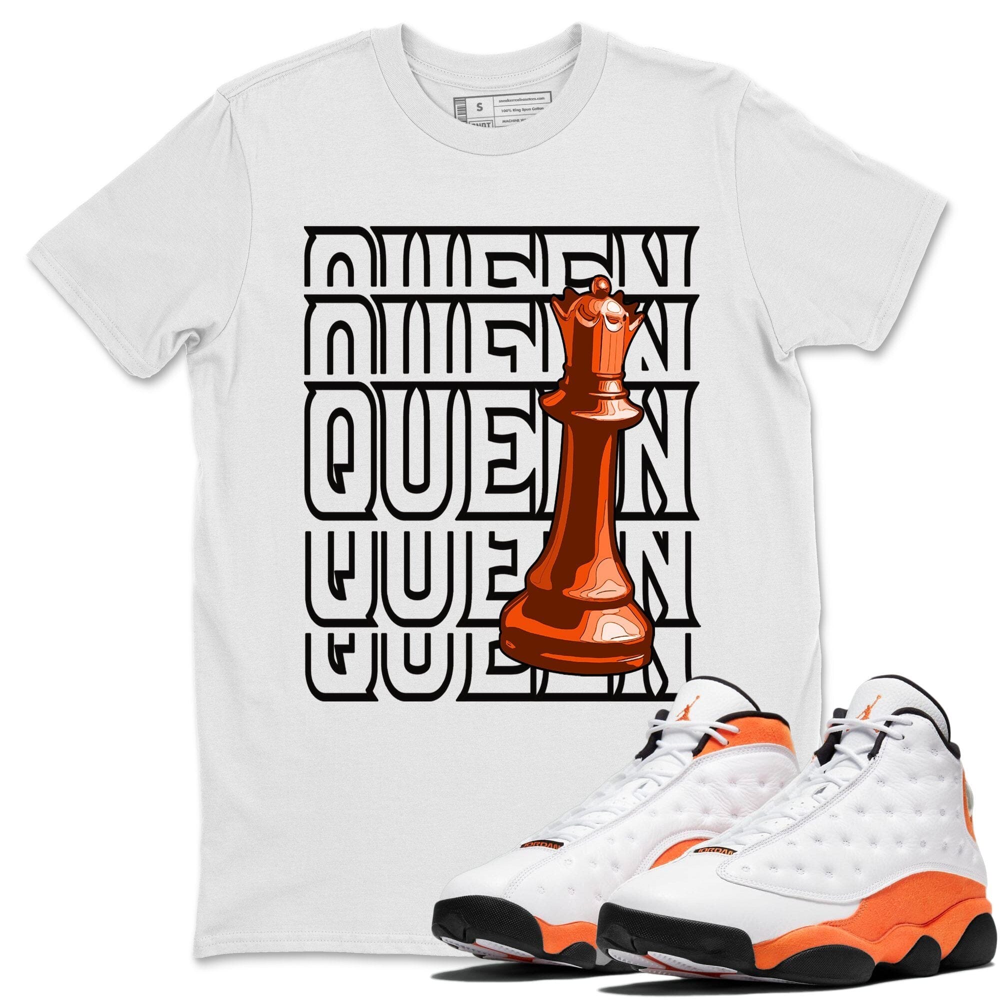 Queen Unisex Tops - Air Jordan 13 Starfish
