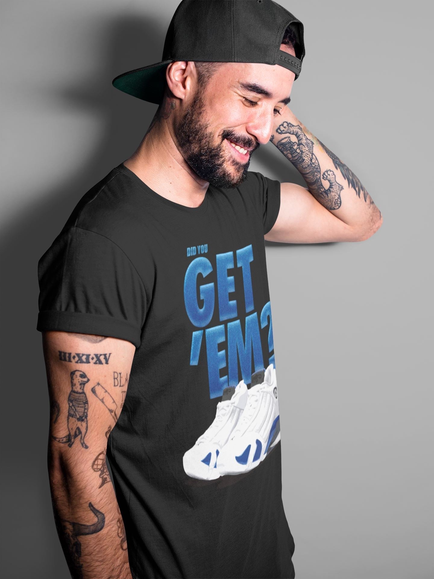 Did You Get 'Em Unisex Tops - Air Jordan 14 Hyper Royal