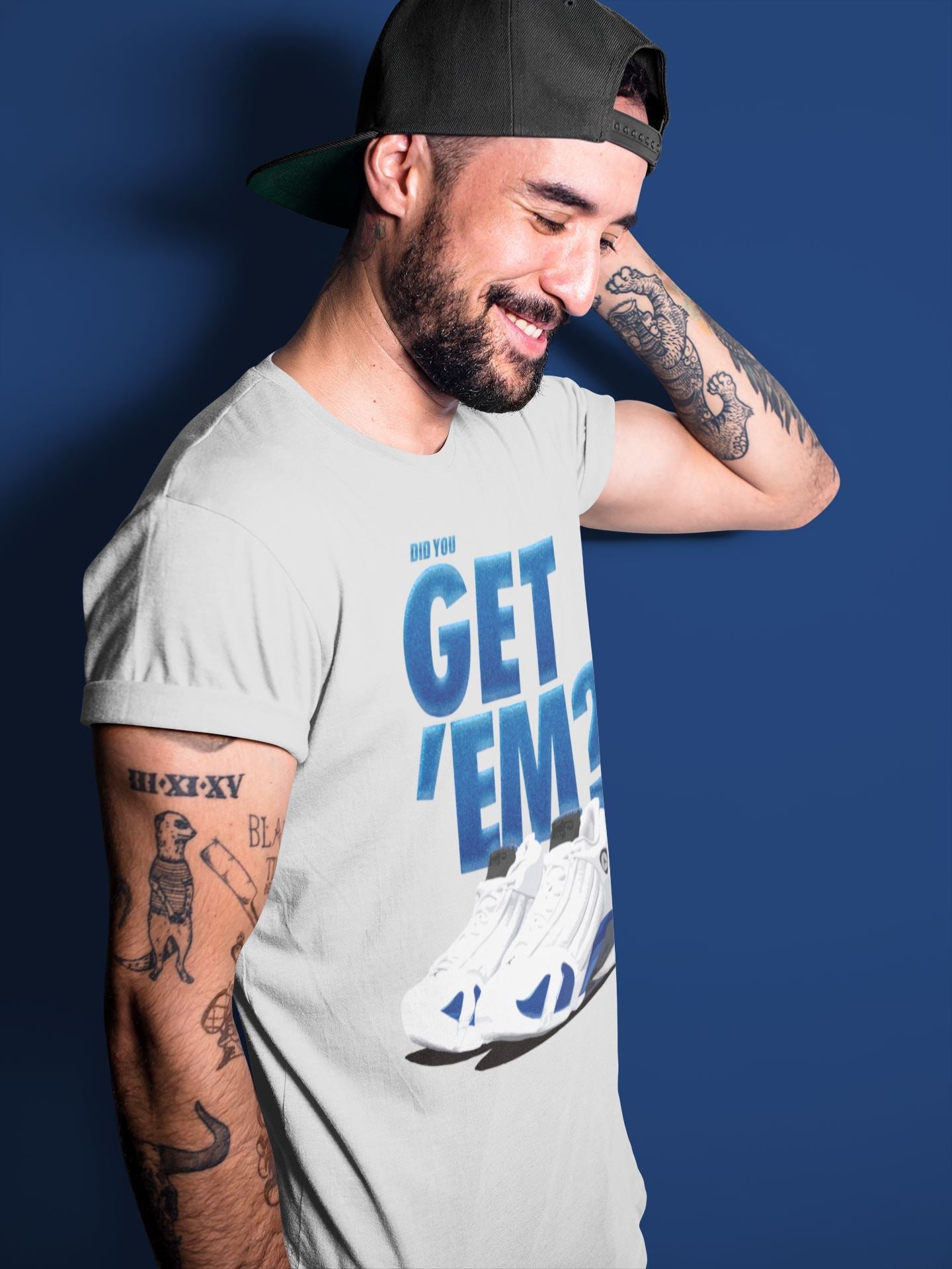 Did You Get 'Em Unisex Tops - Air Jordan 14 Hyper Royal