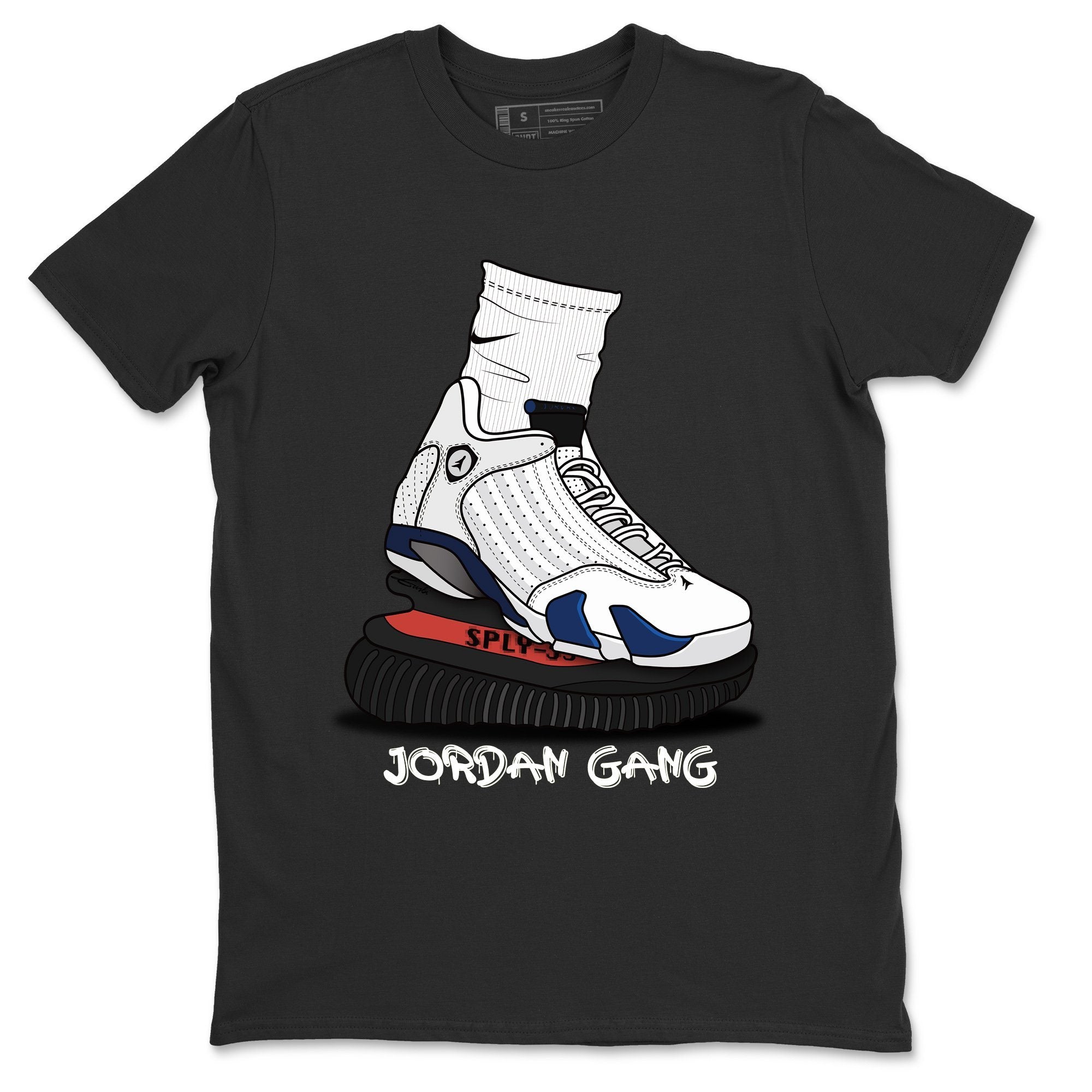 Air Jordan Gang Unisex Tops - Air Jordan 14 Hyper Royal