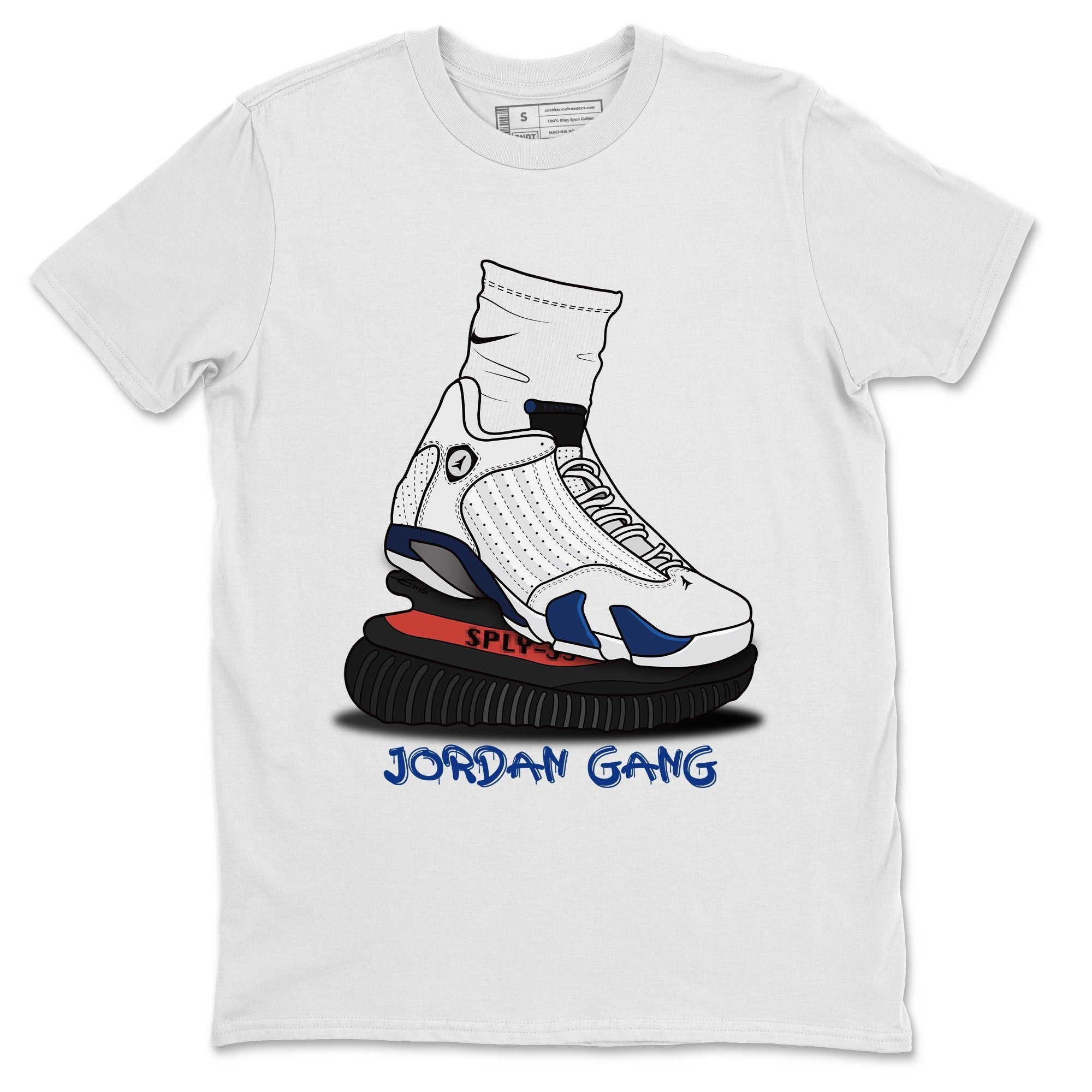 Air Jordan Gang Unisex Tops - Air Jordan 14 Hyper Royal