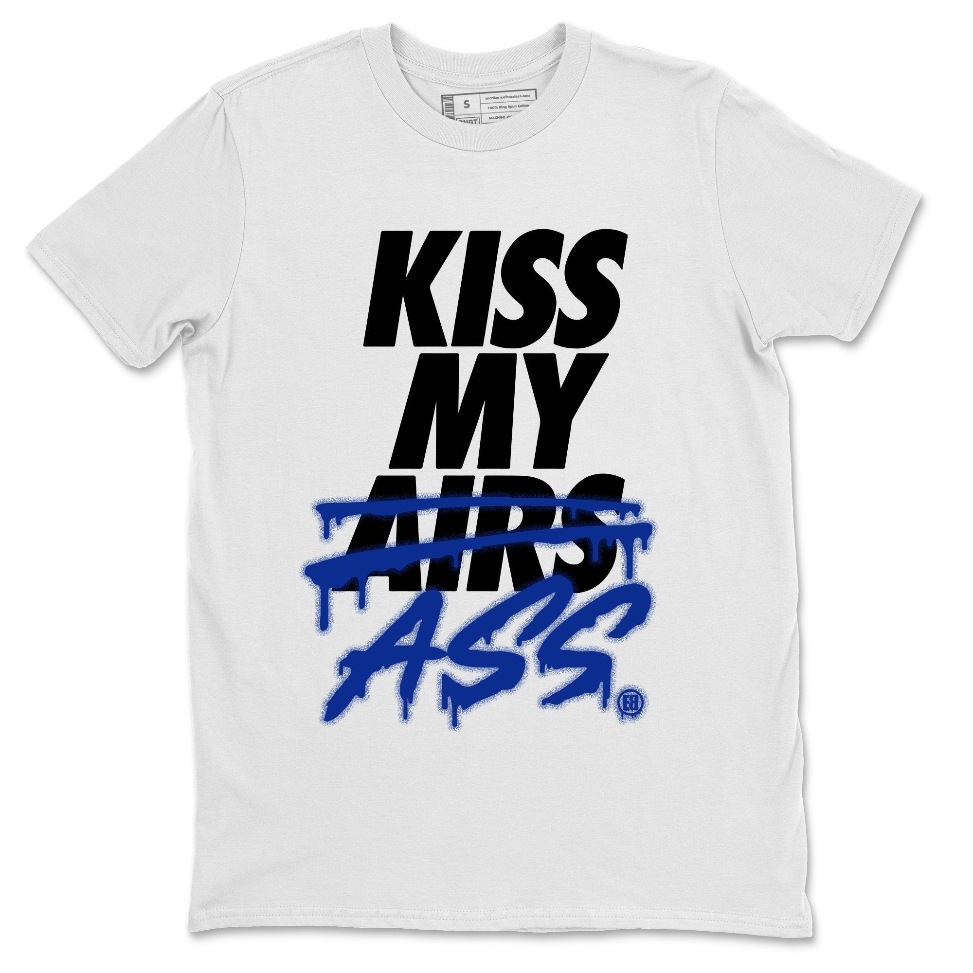 Kiss My Ass Unisex Tops - Air Jordan 14 Hyper Royal