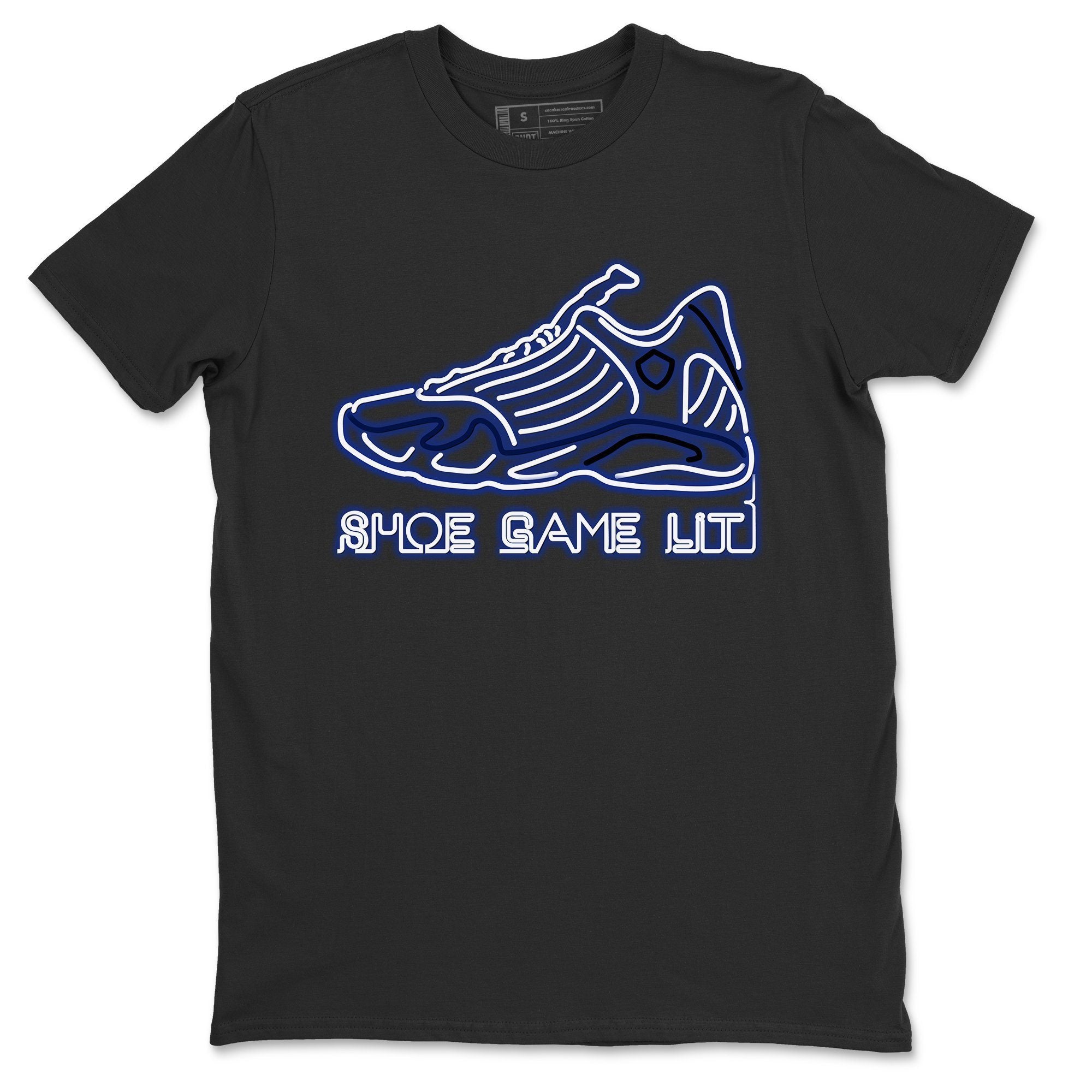 Shoe Game Lit Unisex Tops - Air Jordan 14 Hyper Royal