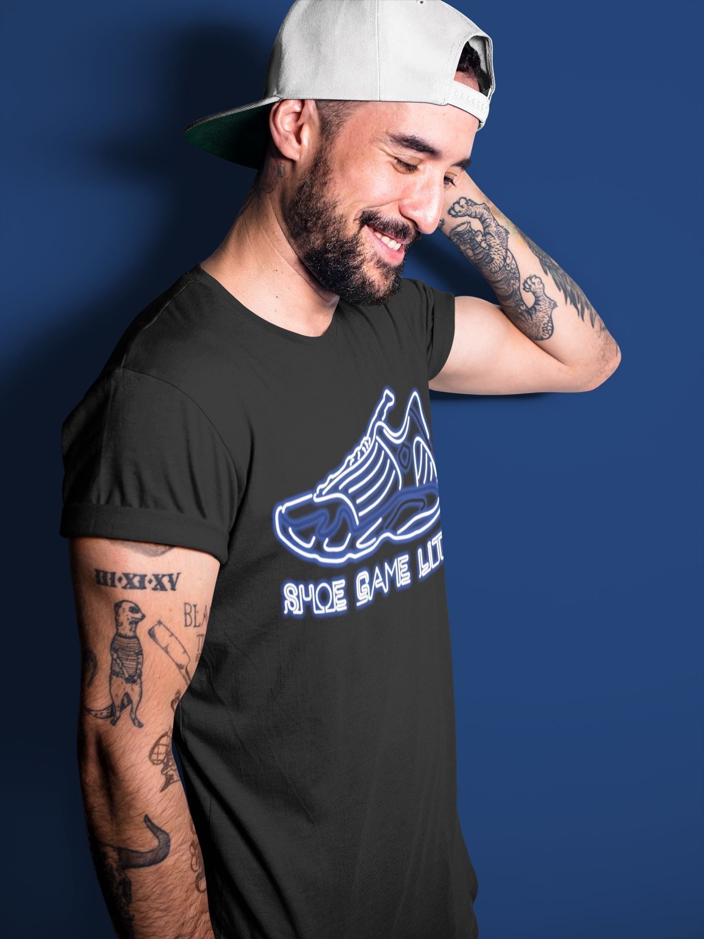 Shoe Game Lit Unisex Tops - Air Jordan 14 Hyper Royal