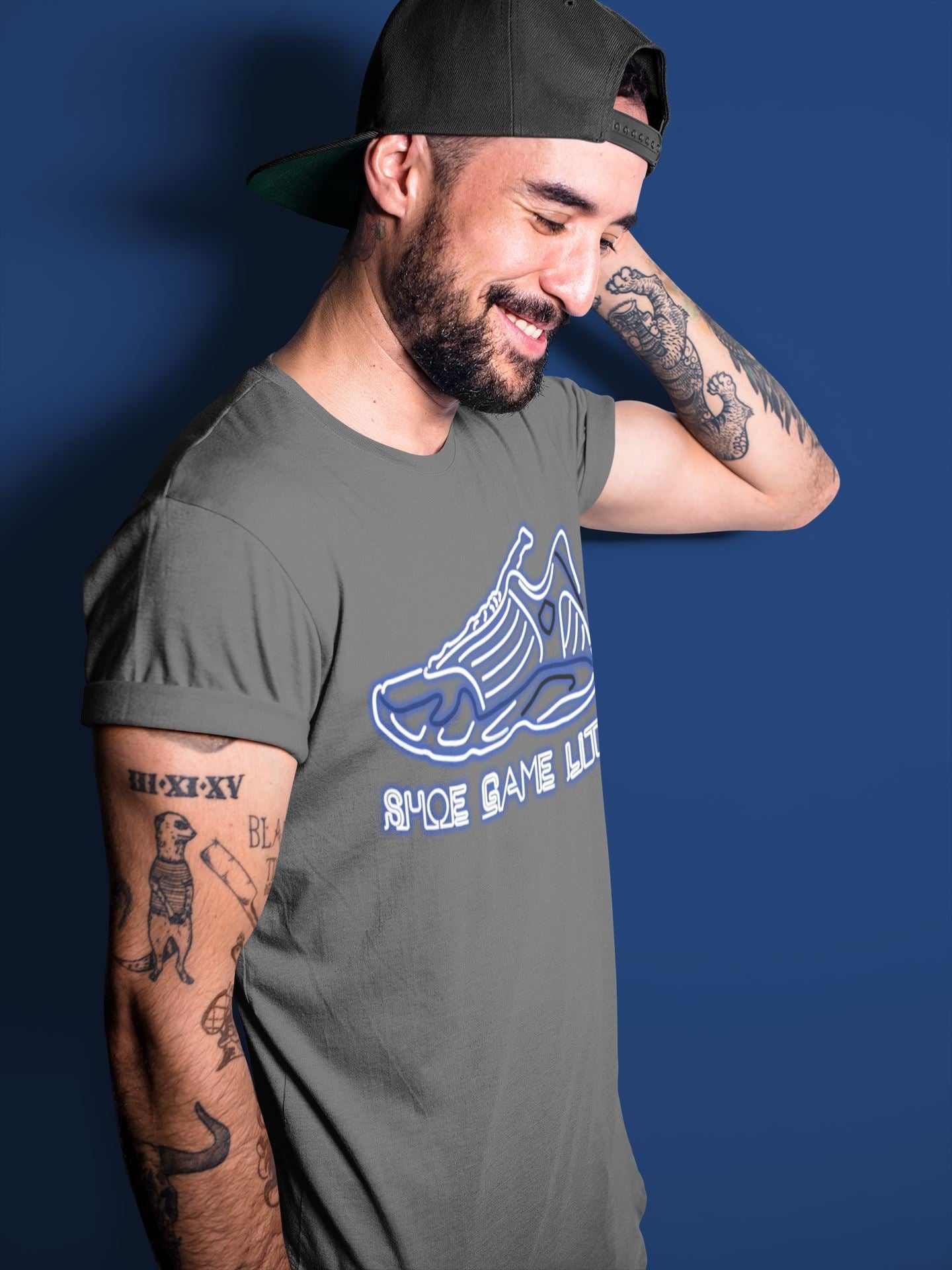 Shoe Game Lit Unisex Tops - Air Jordan 14 Hyper Royal