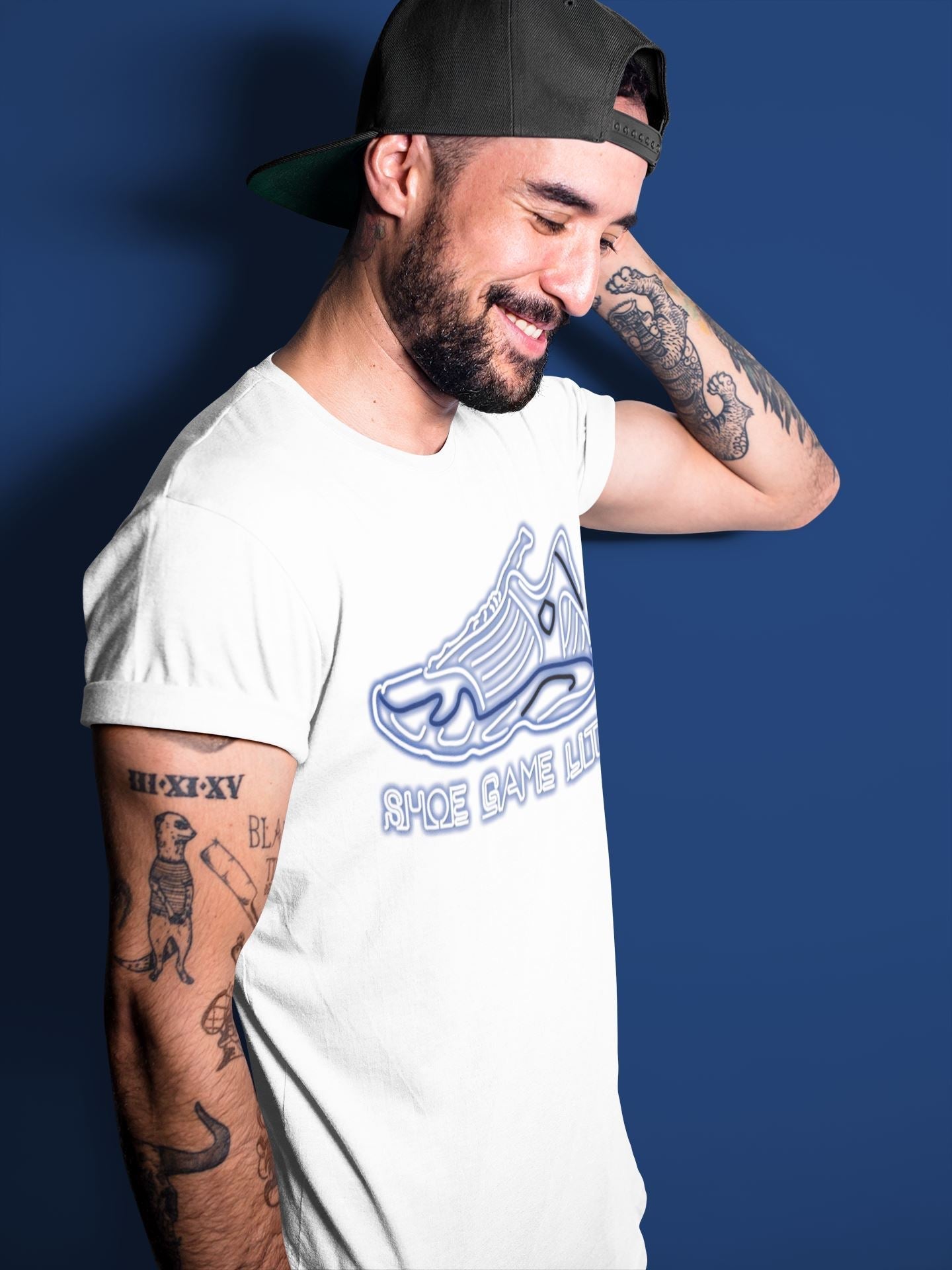 Shoe Game Lit Unisex Tops - Air Jordan 14 Hyper Royal