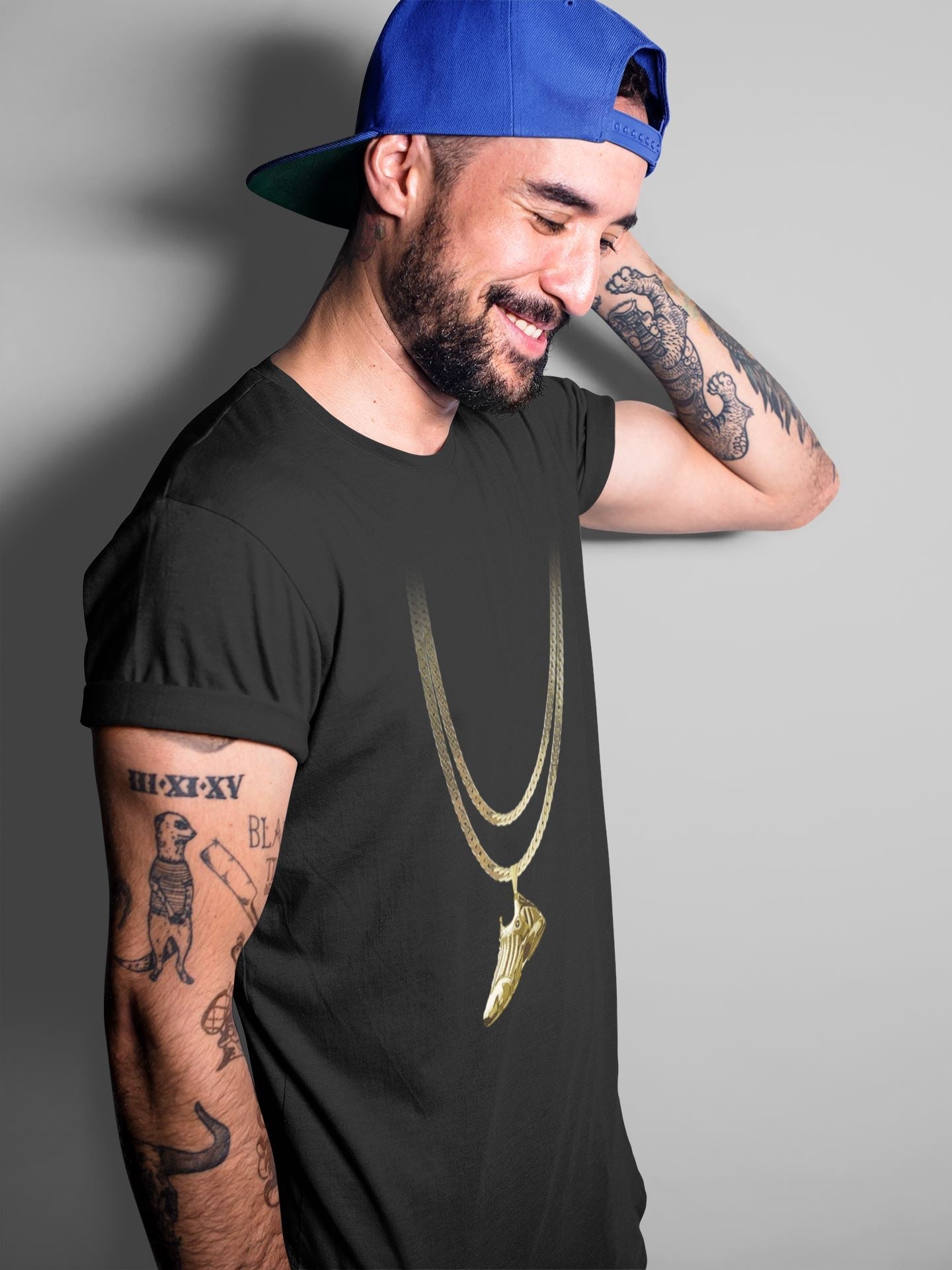 Shoe Pendant Unisex Tops - Air Jordan 14 Hyper Royal