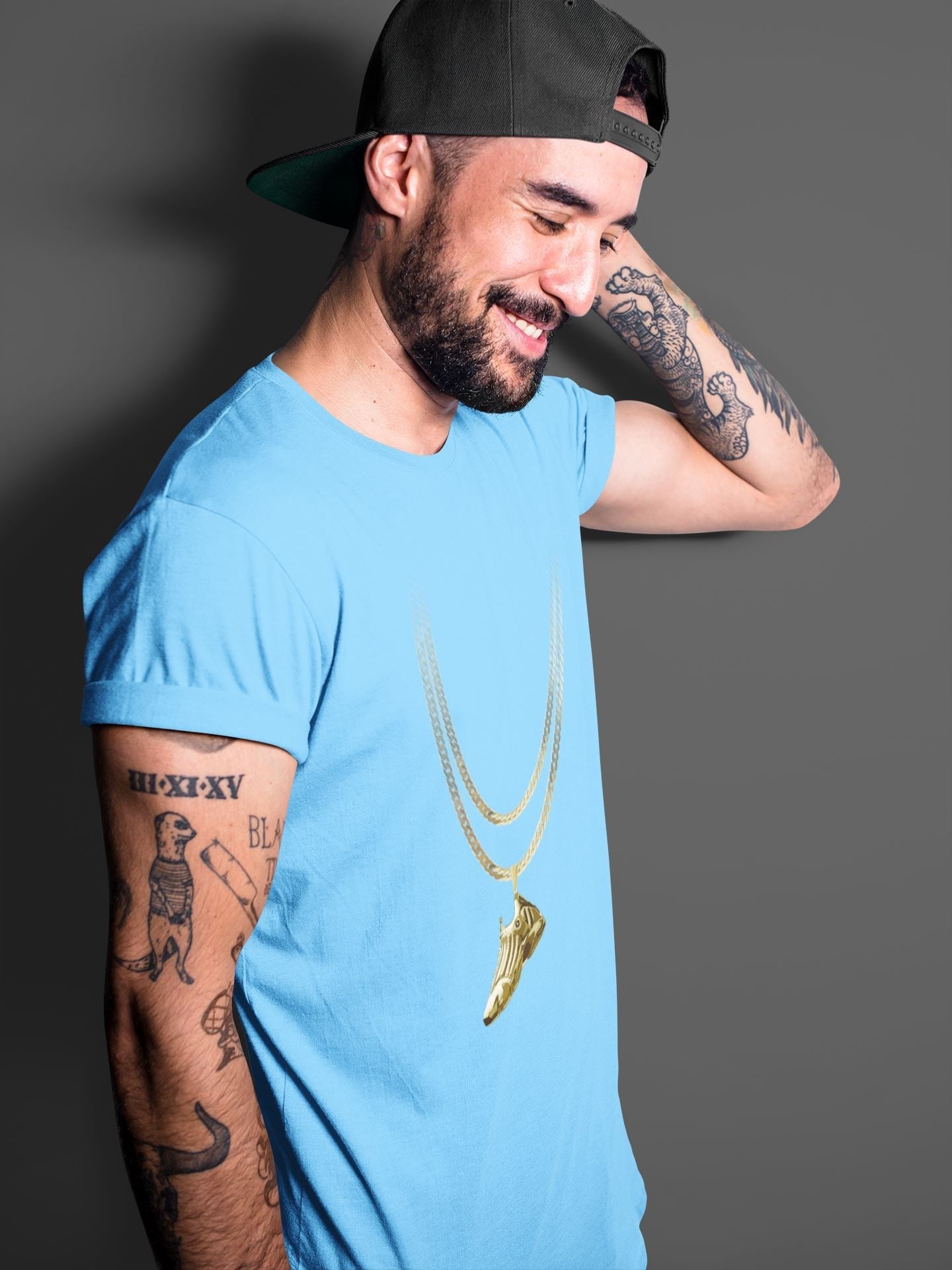 Shoe Pendant Unisex Tops - Air Jordan 14 Hyper Royal
