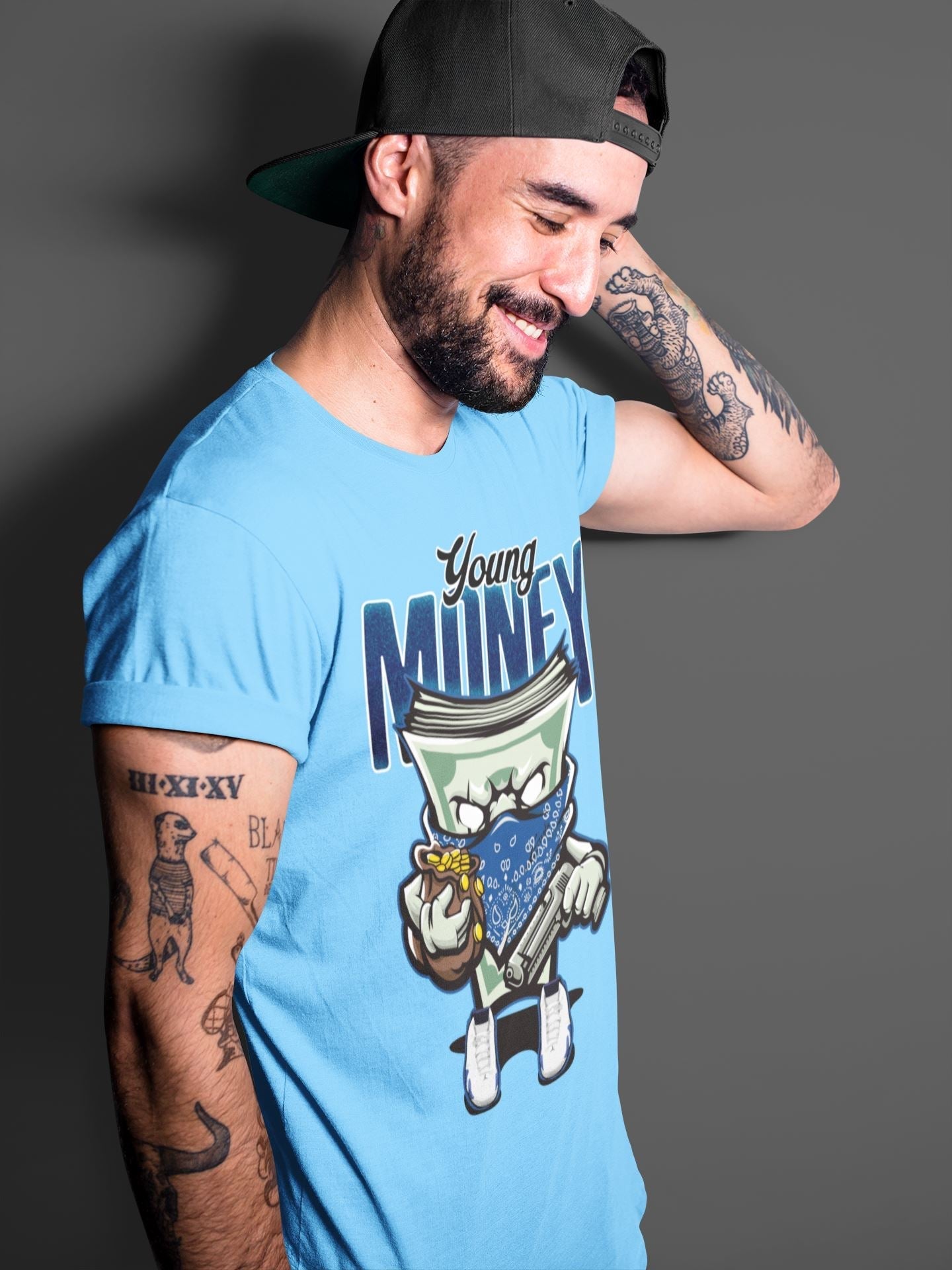Young Money Unisex Tops - Air Jordan 14 Hyper Royal