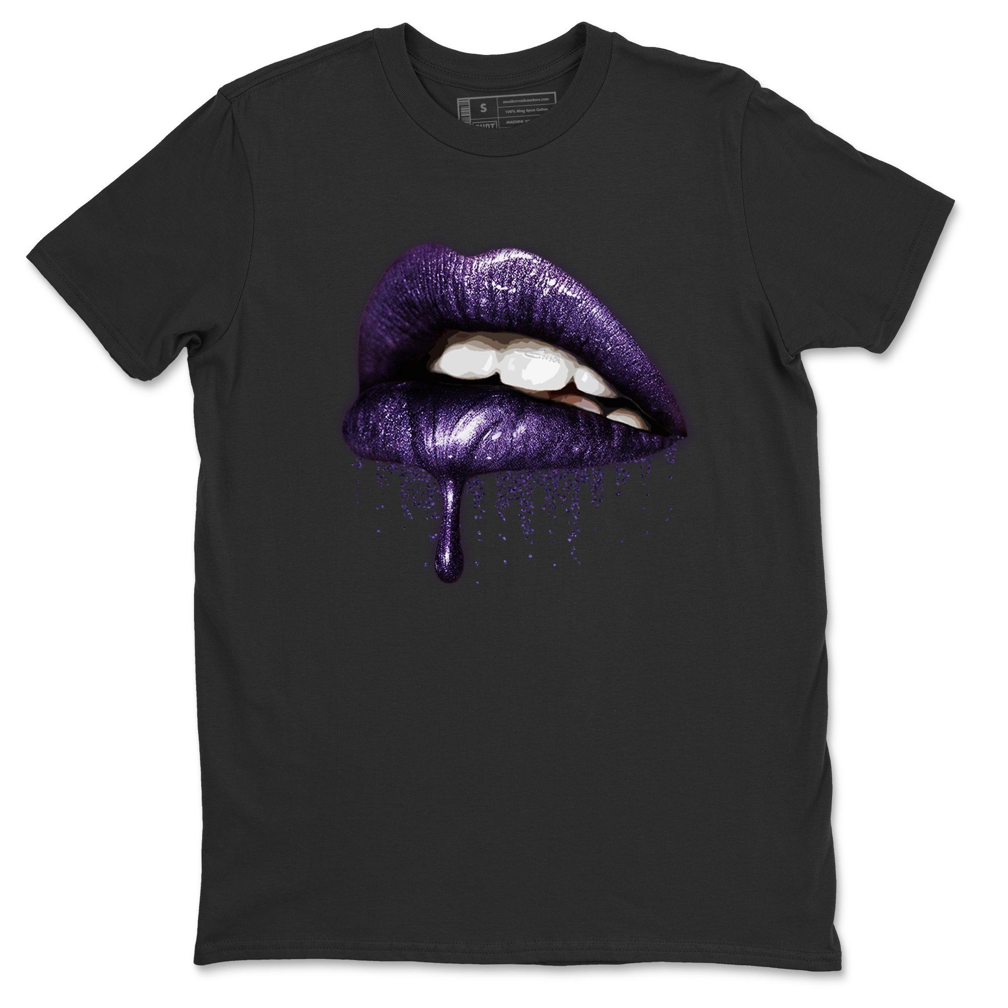 Dripping Lips Unisex Tops - Air Jordan 3 Court Purple