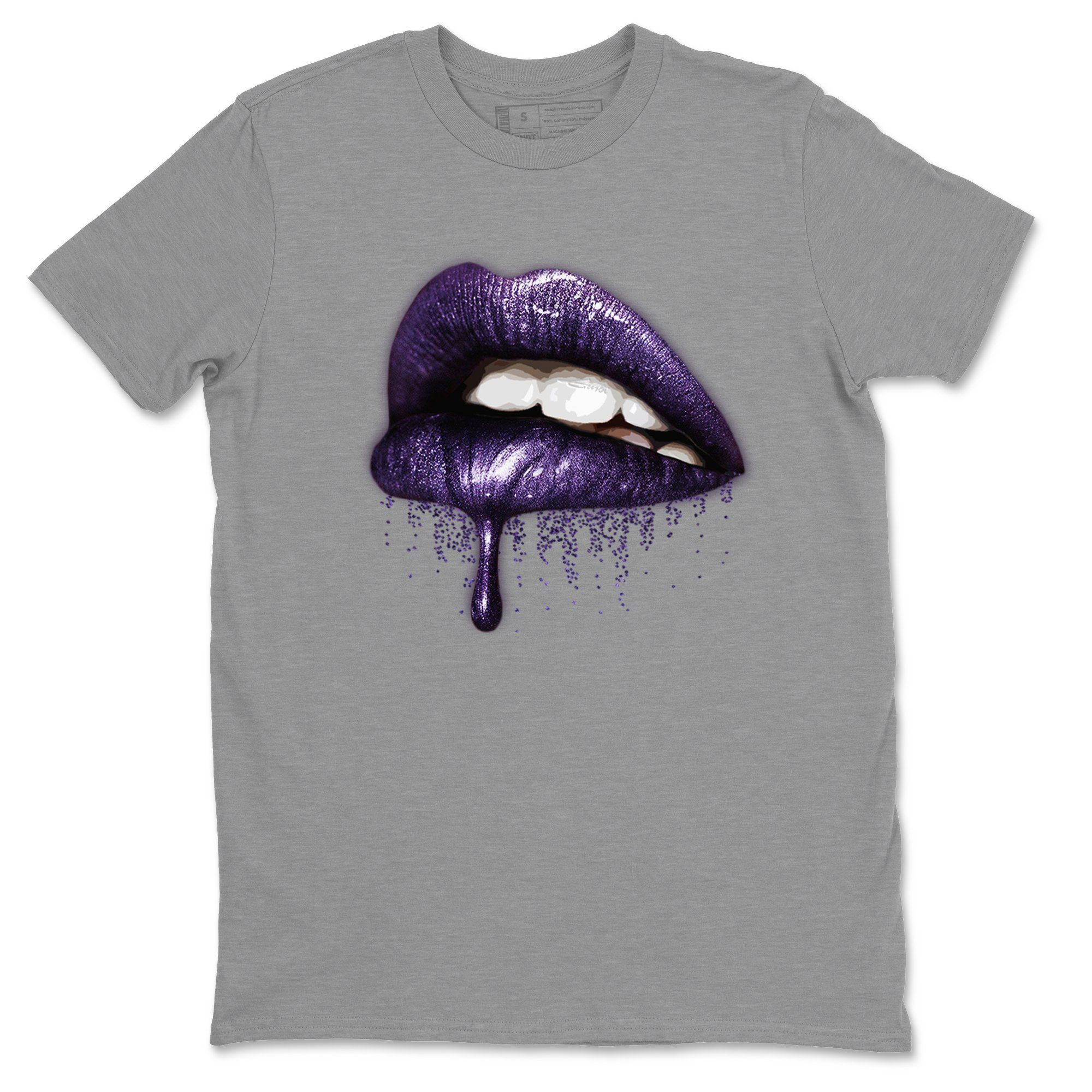 Dripping Lips Unisex Tops - Air Jordan 3 Court Purple