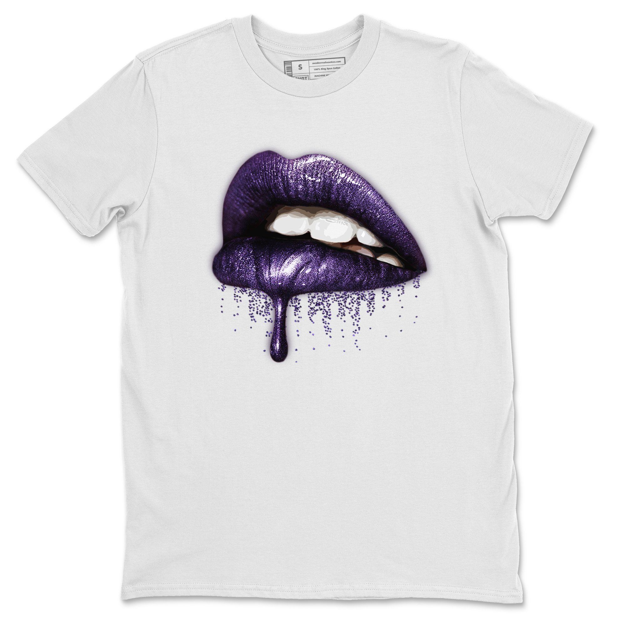 Dripping Lips Unisex Tops - Air Jordan 3 Court Purple