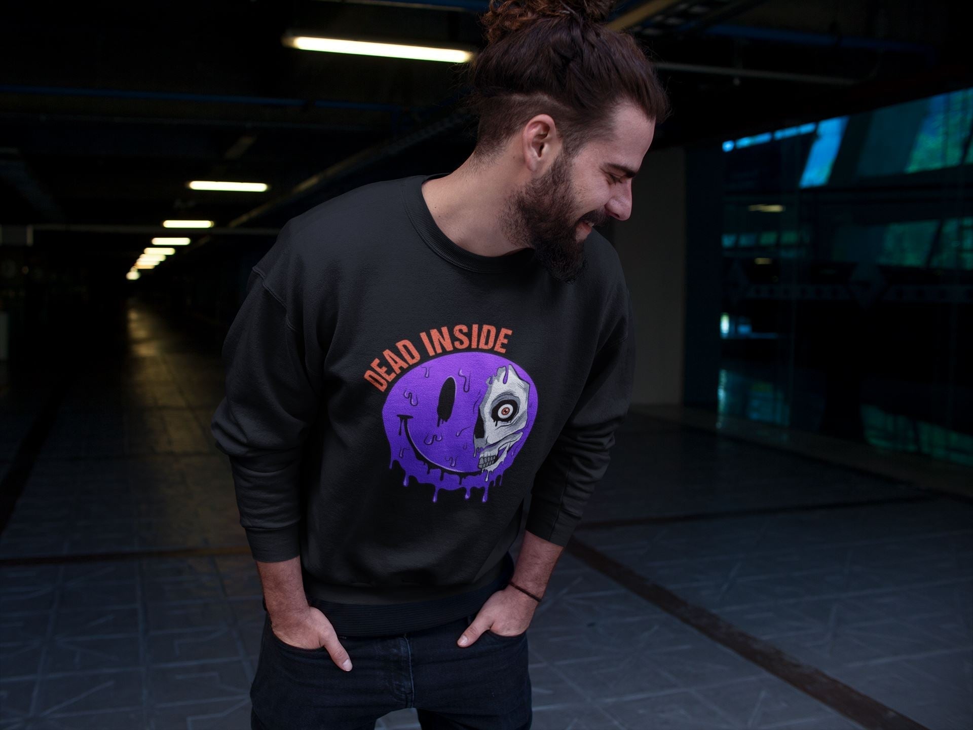 Dead Inside Unisex Tops - Air Jordan 3 Court Purple