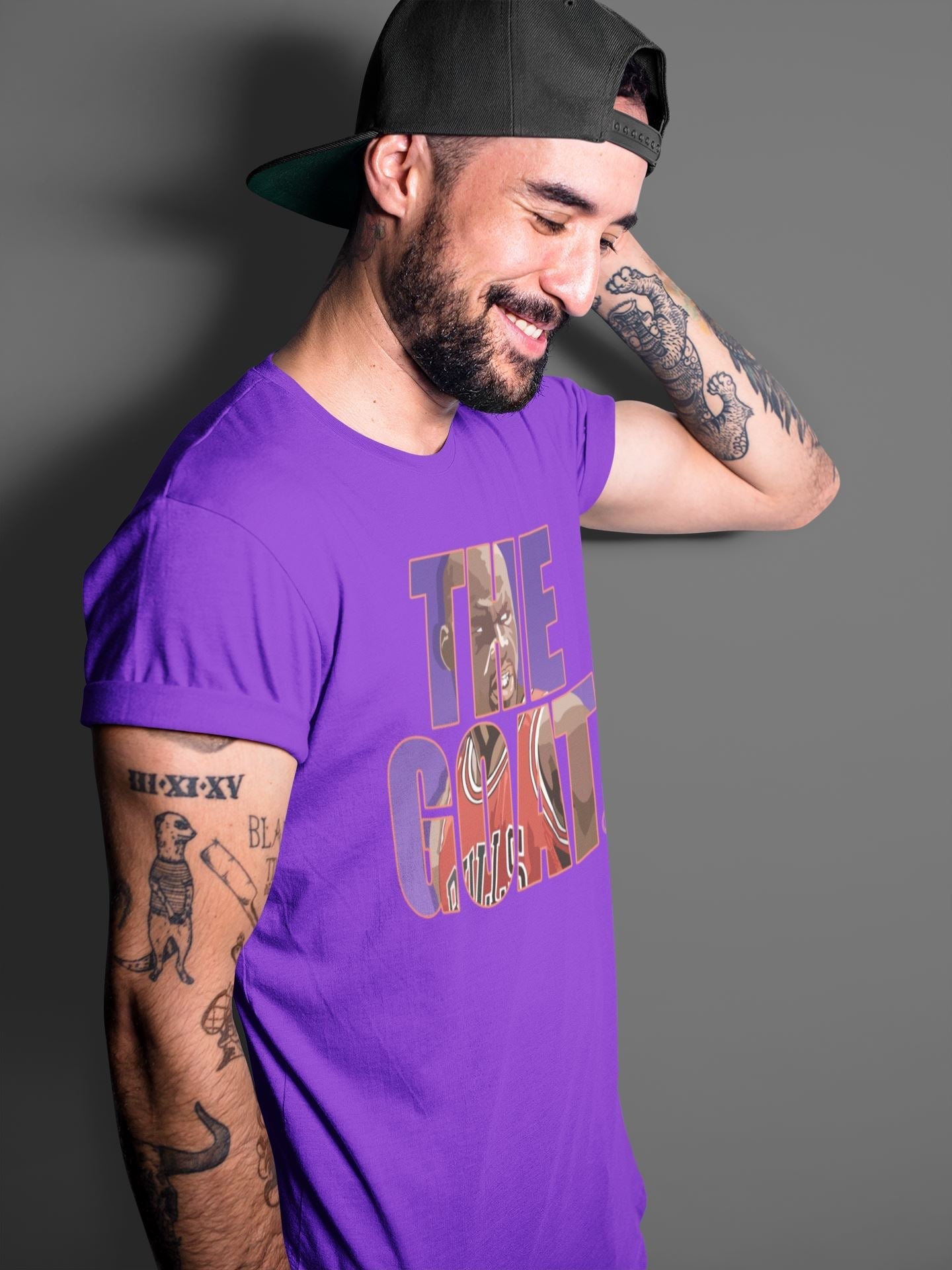The Goat Unisex Tops - Air Jordan 3 Court Purple