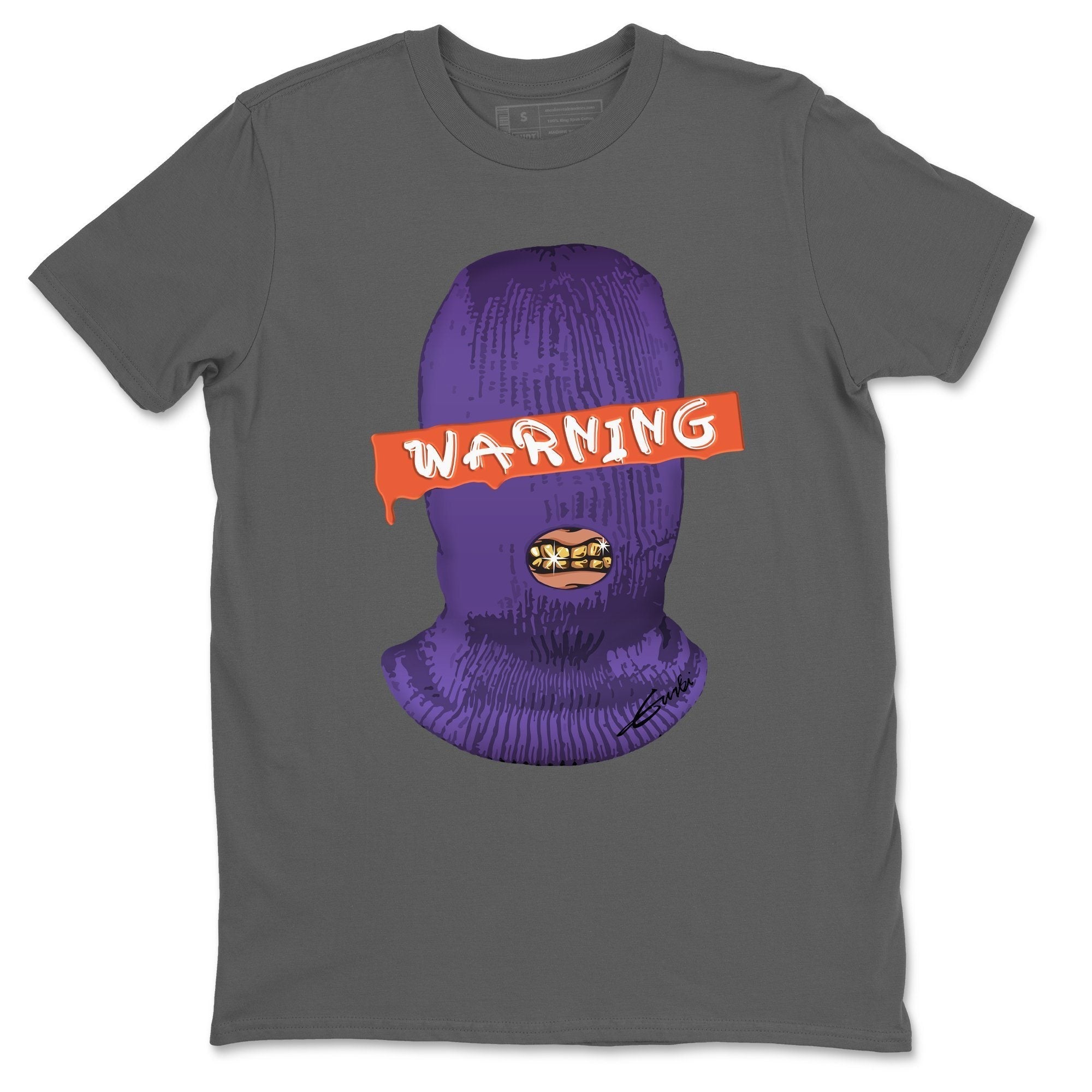 Warning Unisex Tops - Air Jordan 3 Court Purple