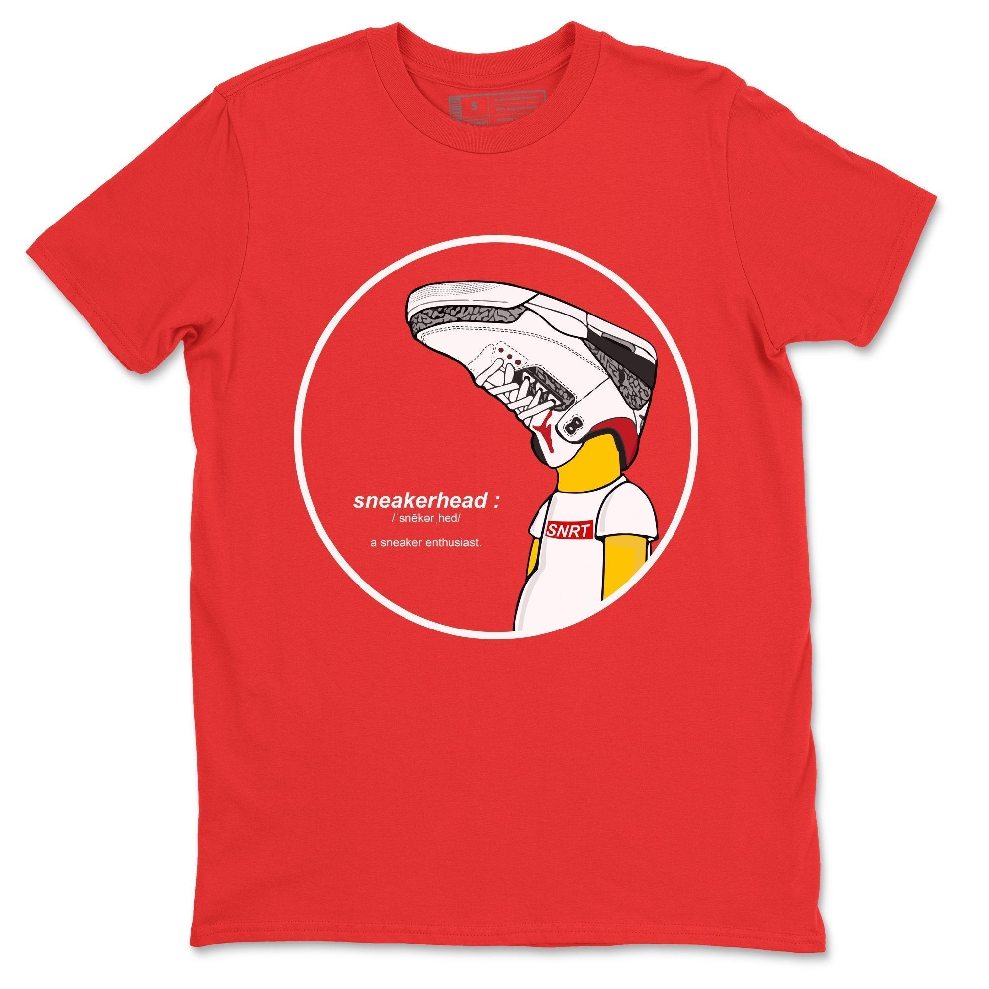 snkmatch Unisex Tops - Air Jordan 3 Fire Red