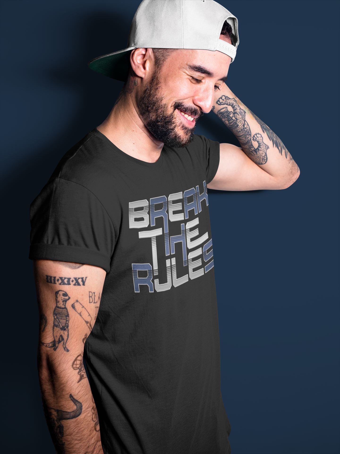 Break The Rules Unisex Tops - Air Jordan 3 Midnight Navy