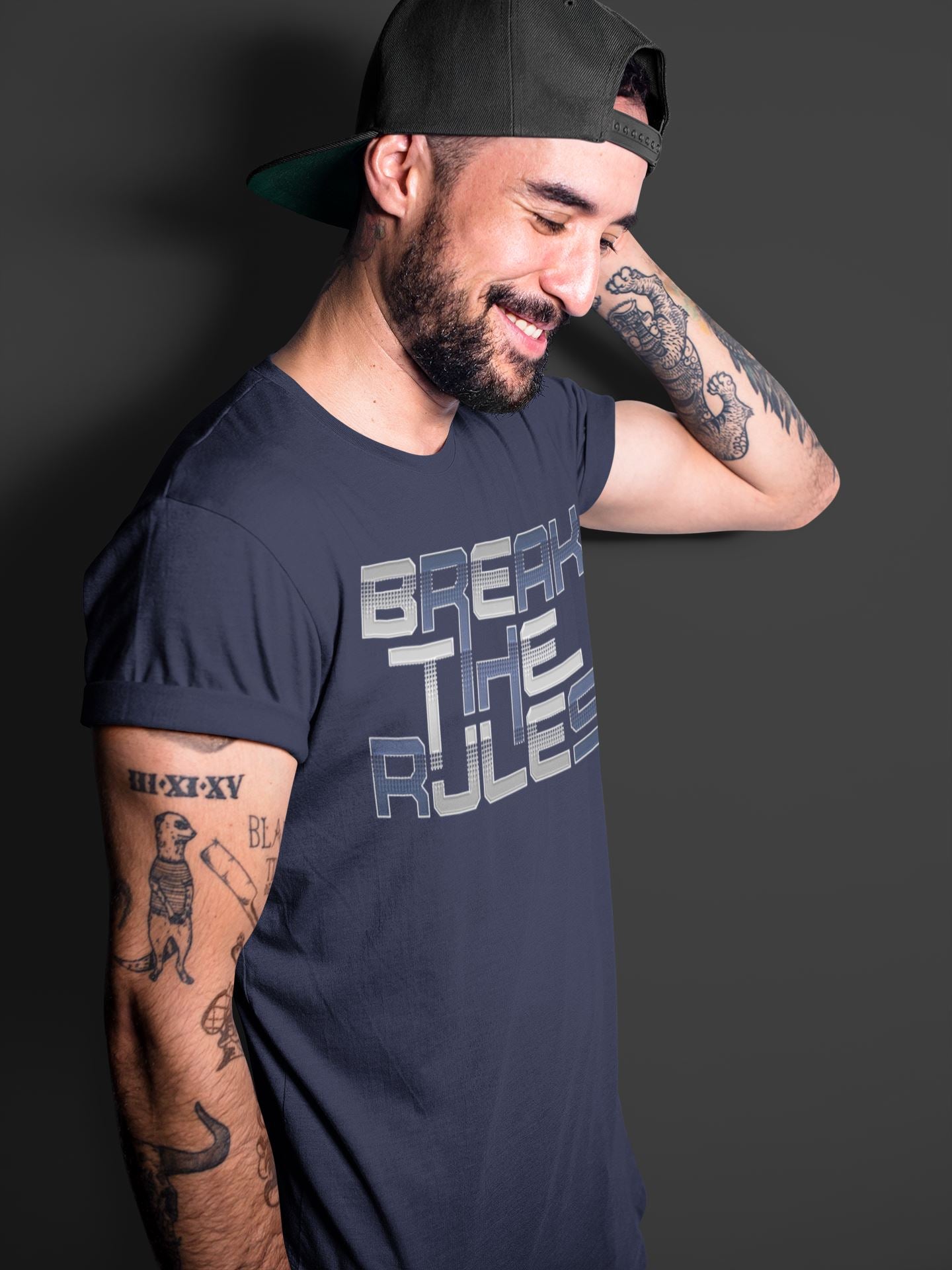 Break The Rules Unisex Tops - Air Jordan 3 Midnight Navy