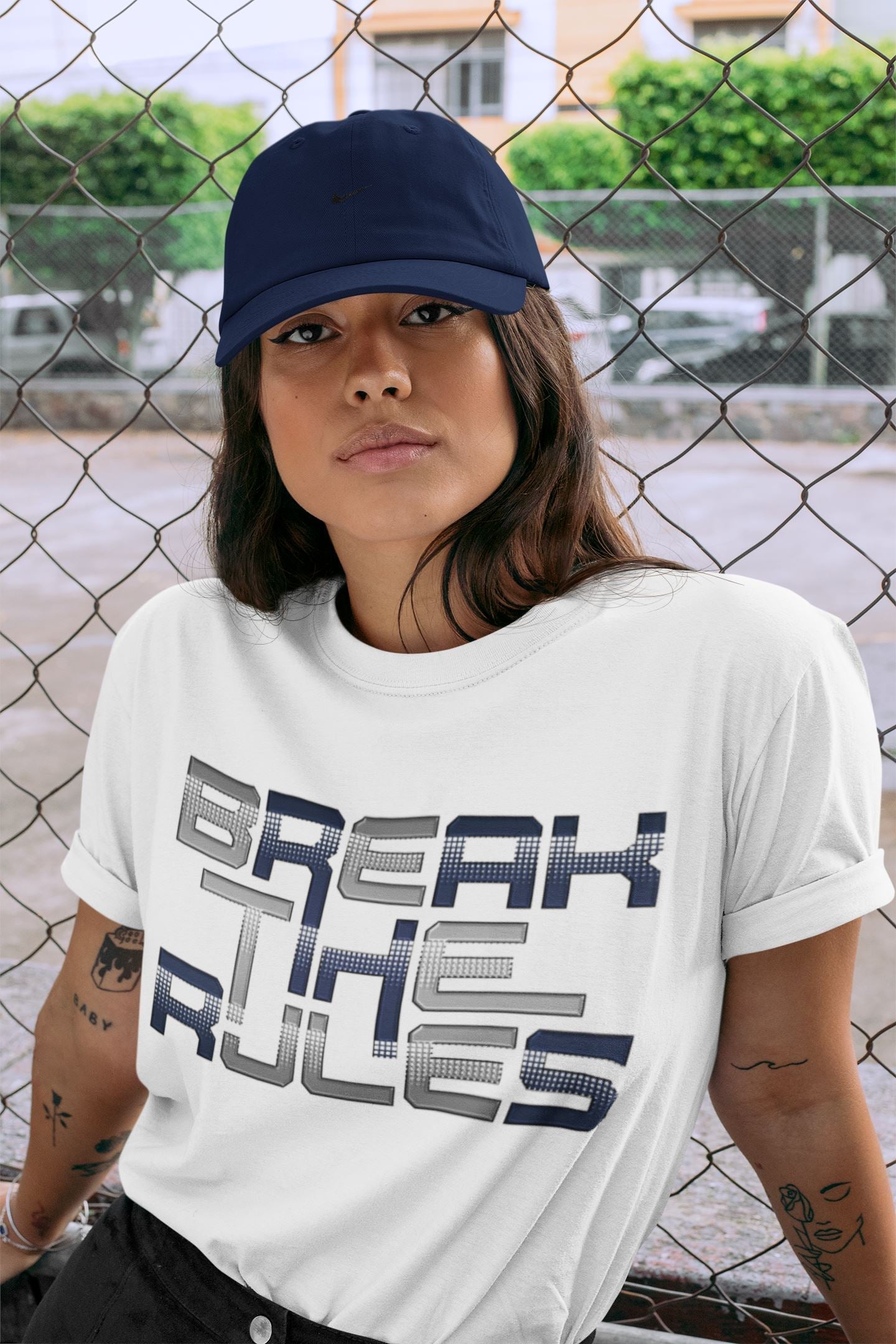 Break The Rules Unisex Tops - Air Jordan 3 Midnight Navy