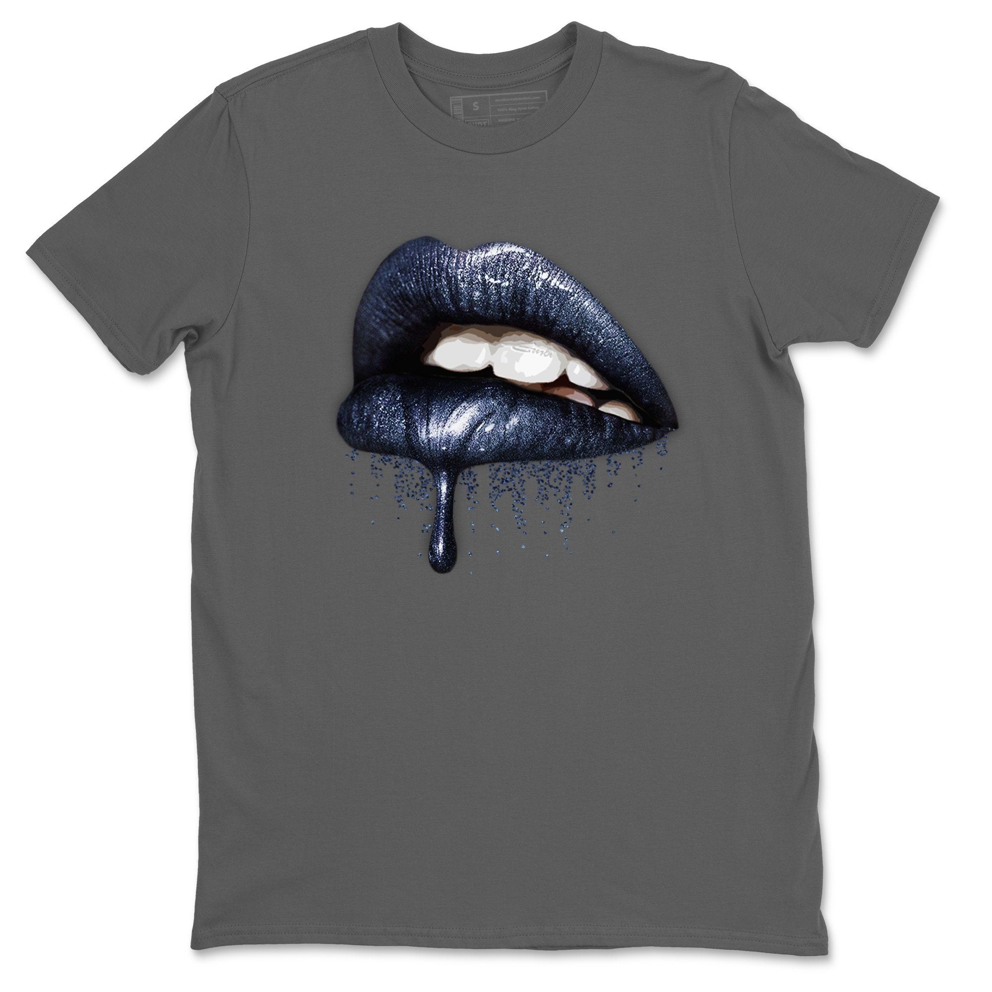Dripping Lips Unisex Tops - Air Jordan 3 Midnight Navy