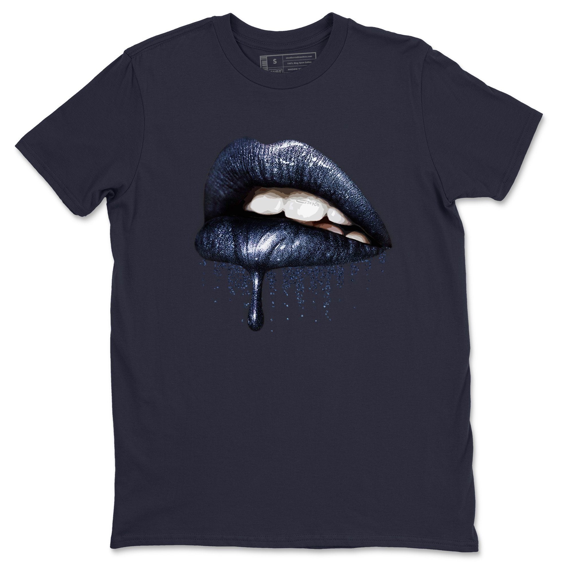 Dripping Lips Unisex Tops - Air Jordan 3 Midnight Navy