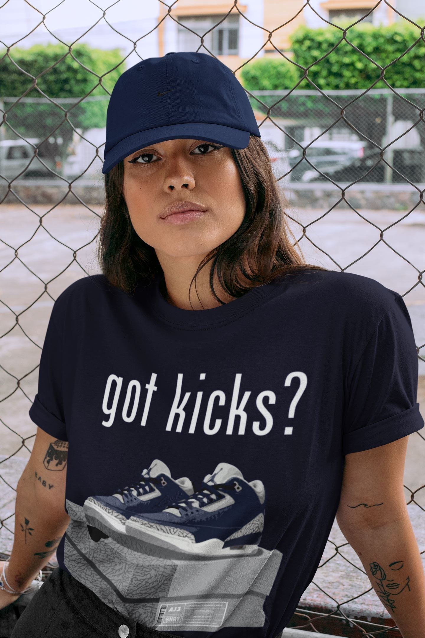 Got Kicks Unisex Tops - Air Jordan 3 Midnight Navy