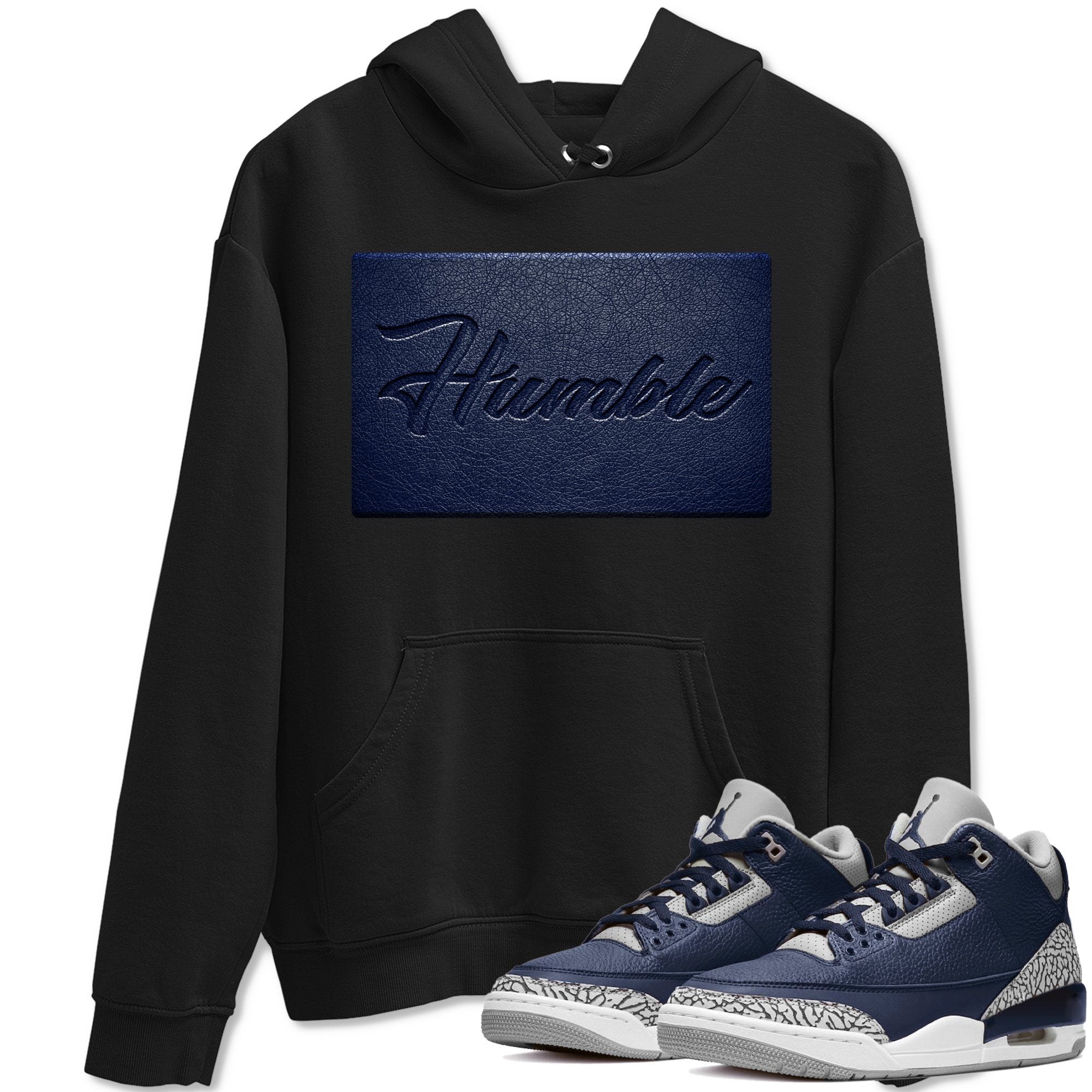 Humble Unisex Tops - Air Jordan 3 Midnight Navy
