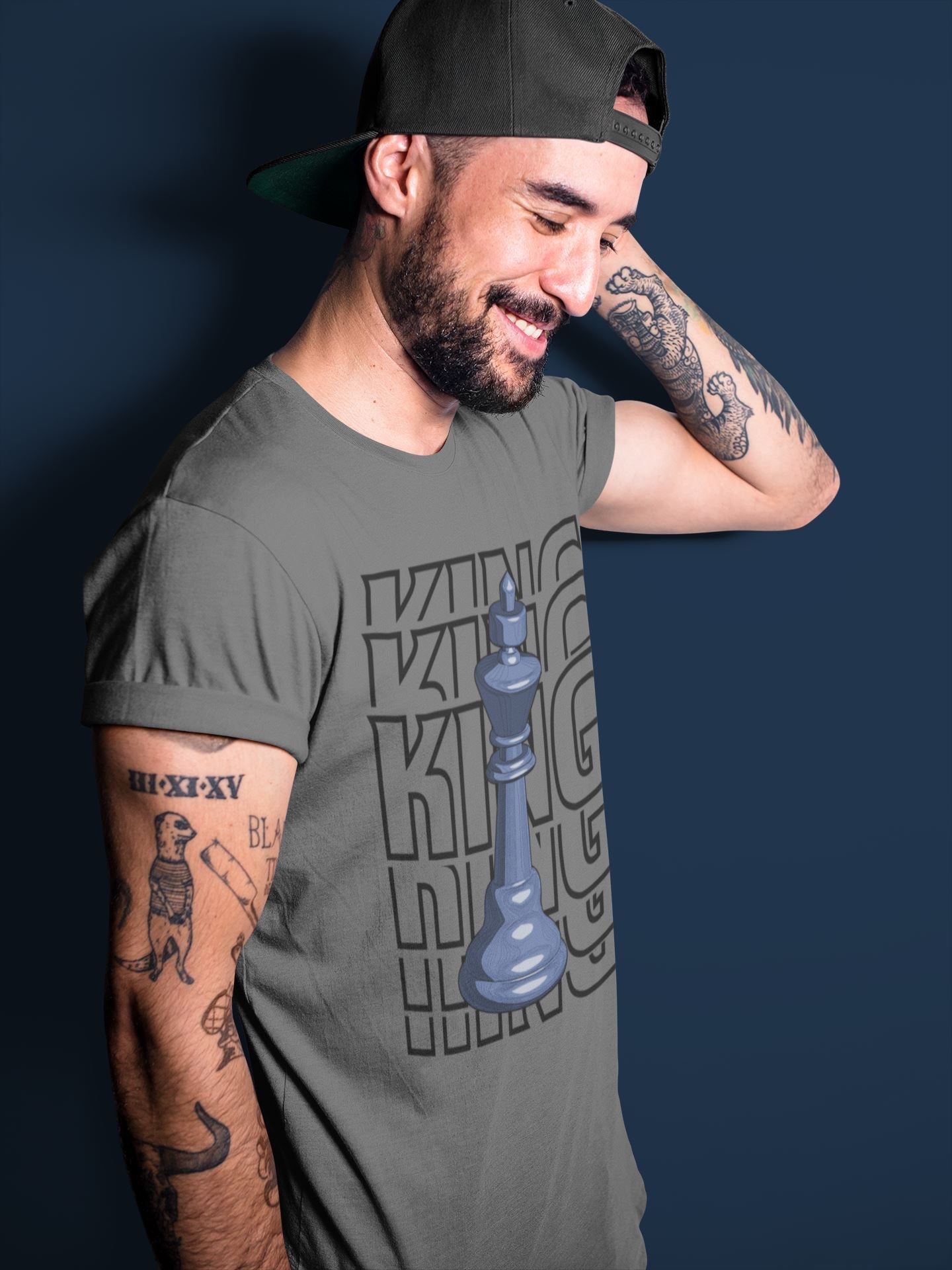 King Unisex Tops - Air Jordan 3 Midnight Navy