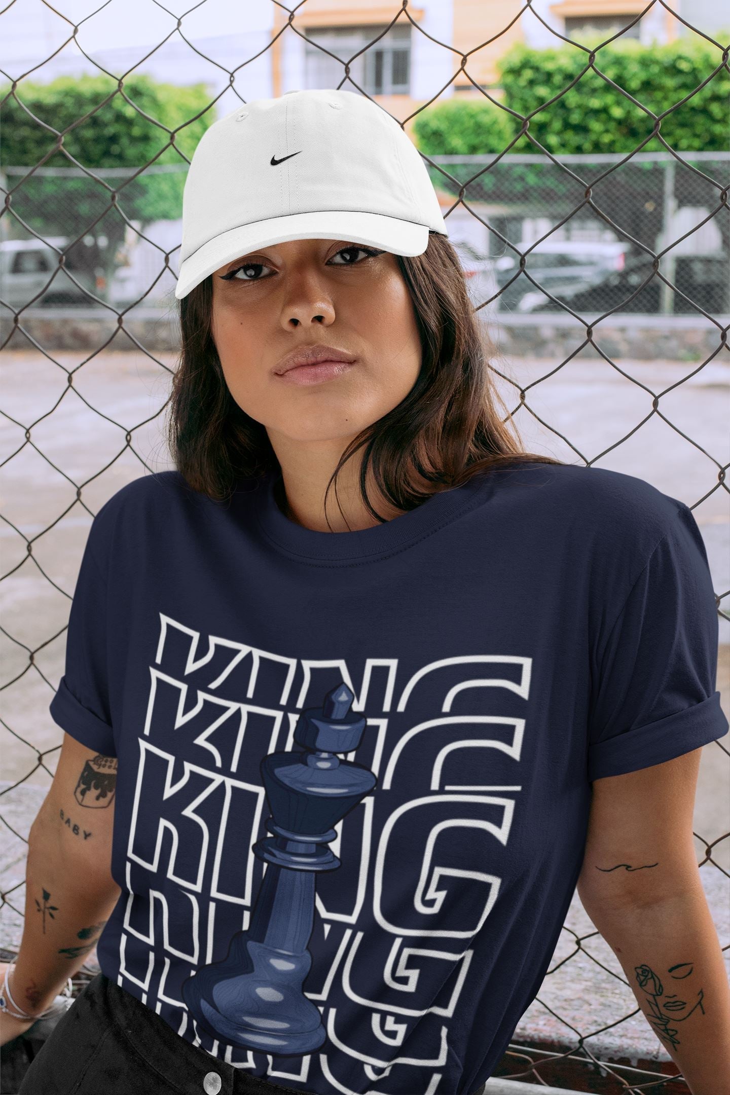 King Unisex Tops - Air Jordan 3 Midnight Navy
