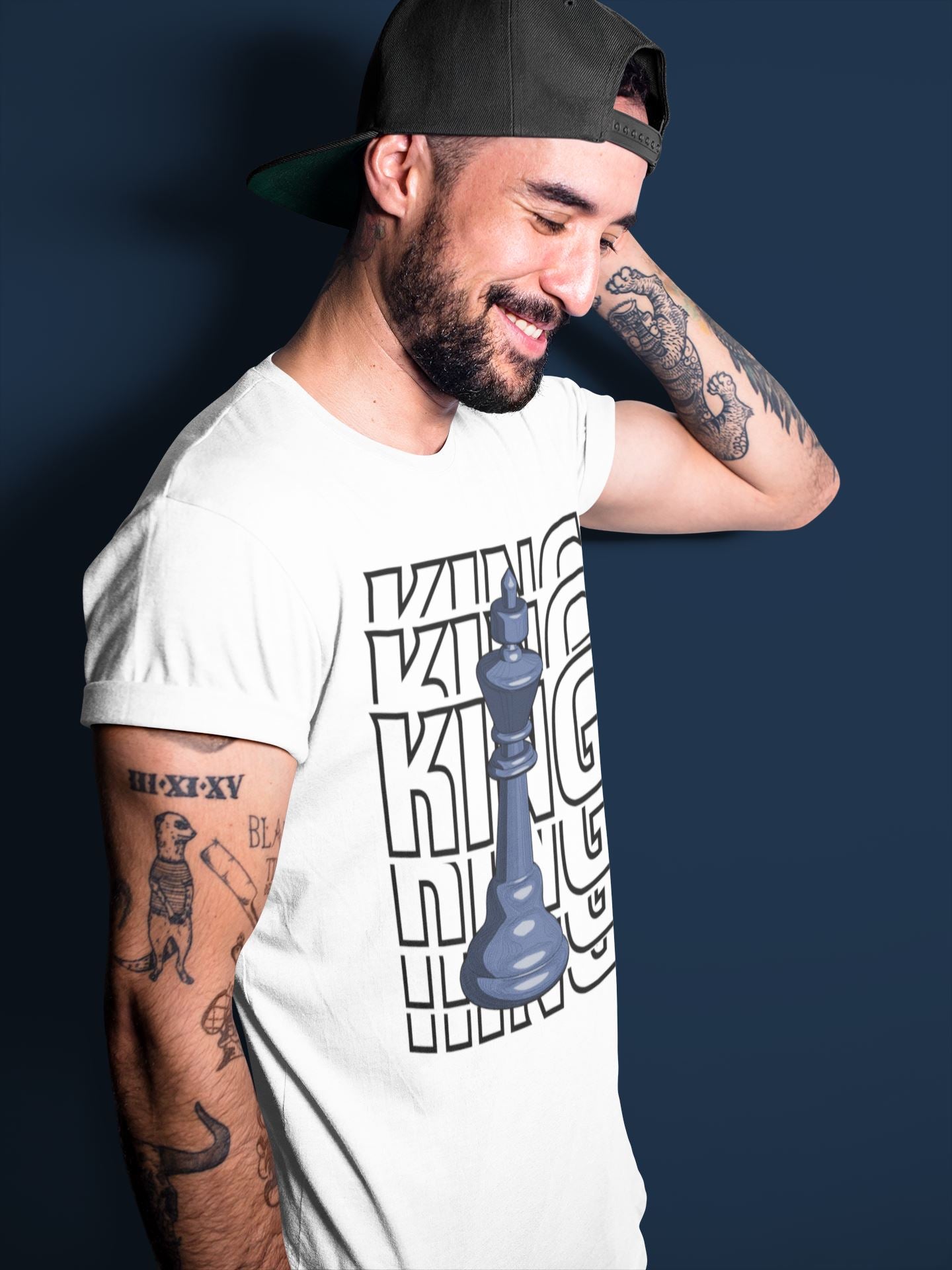 King Unisex Tops - Air Jordan 3 Midnight Navy