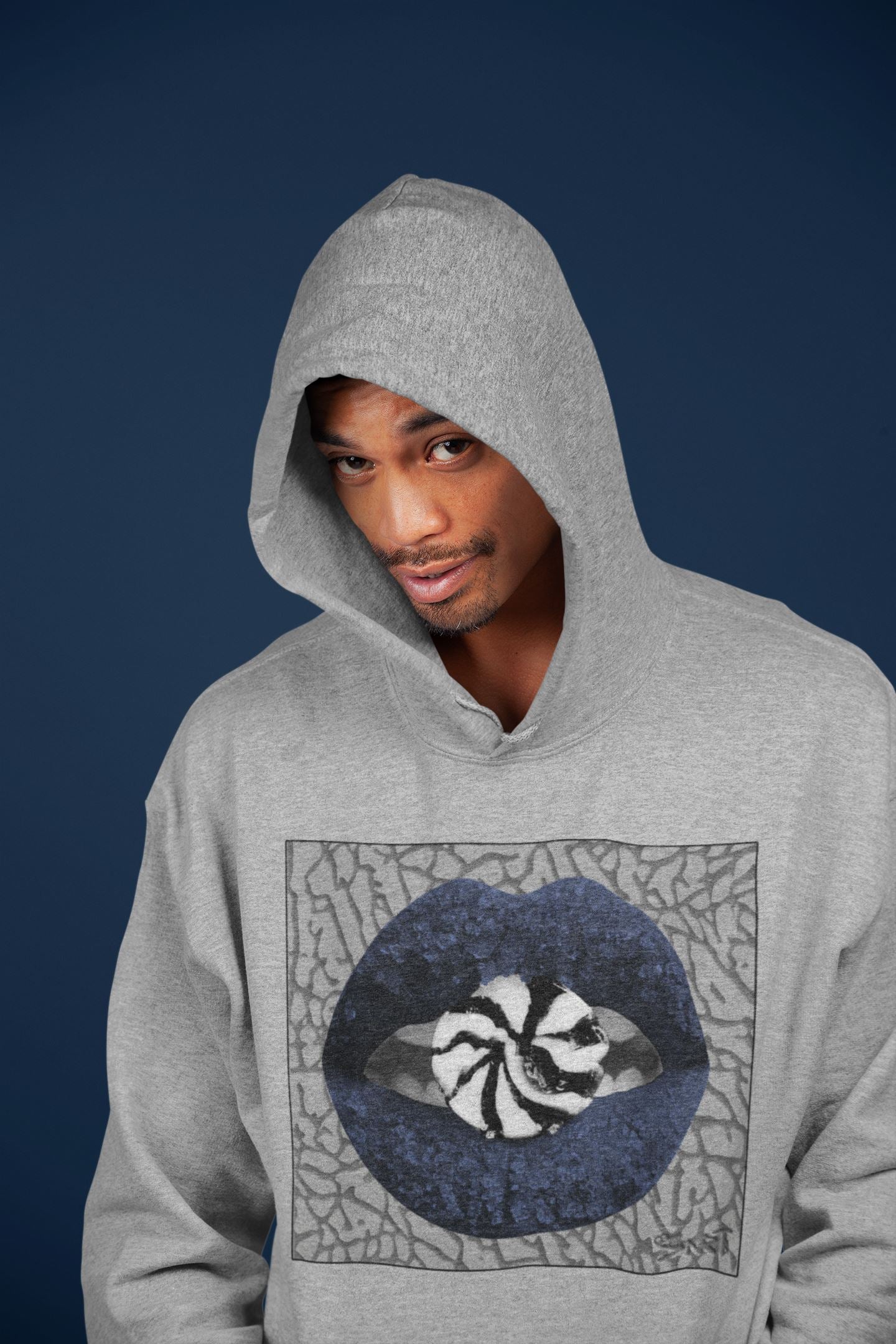 Lips Candy Unisex Tops - Air Jordan 3 Midnight Navy