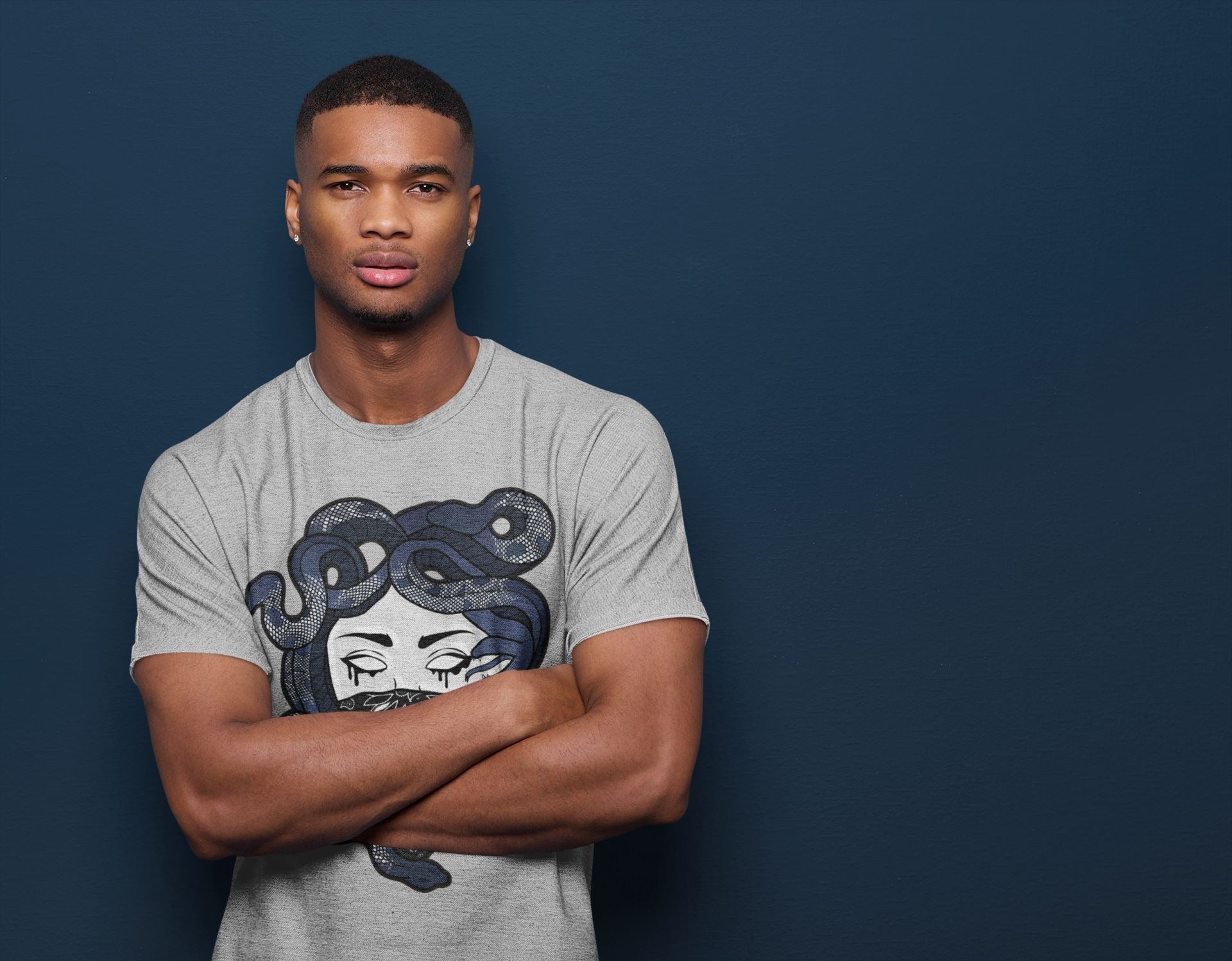 Medusa Unisex Tops - Air Jordan 3 Midnight Navy