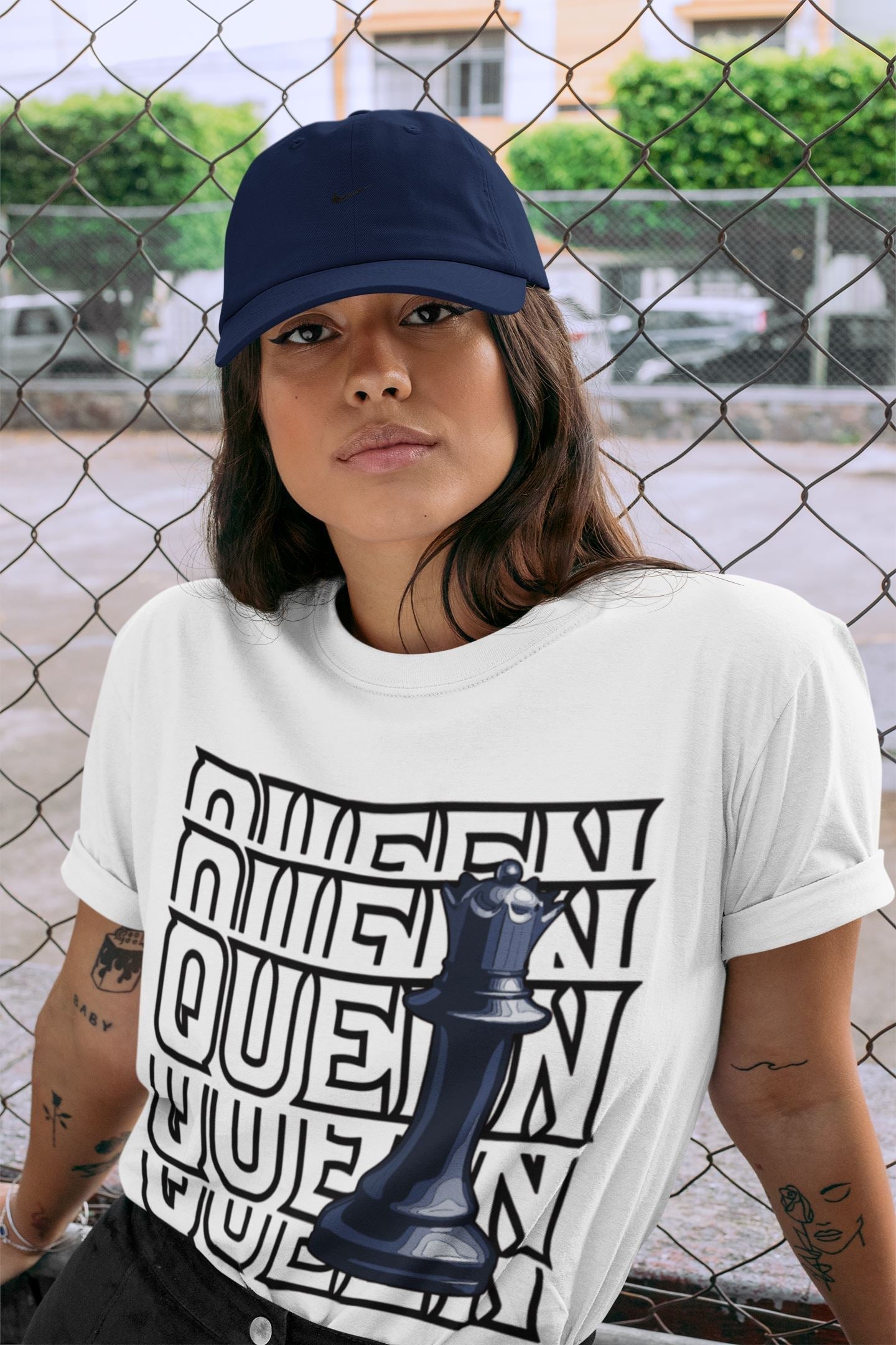 Queen Unisex Tops - Air Jordan 3 Midnight Navy