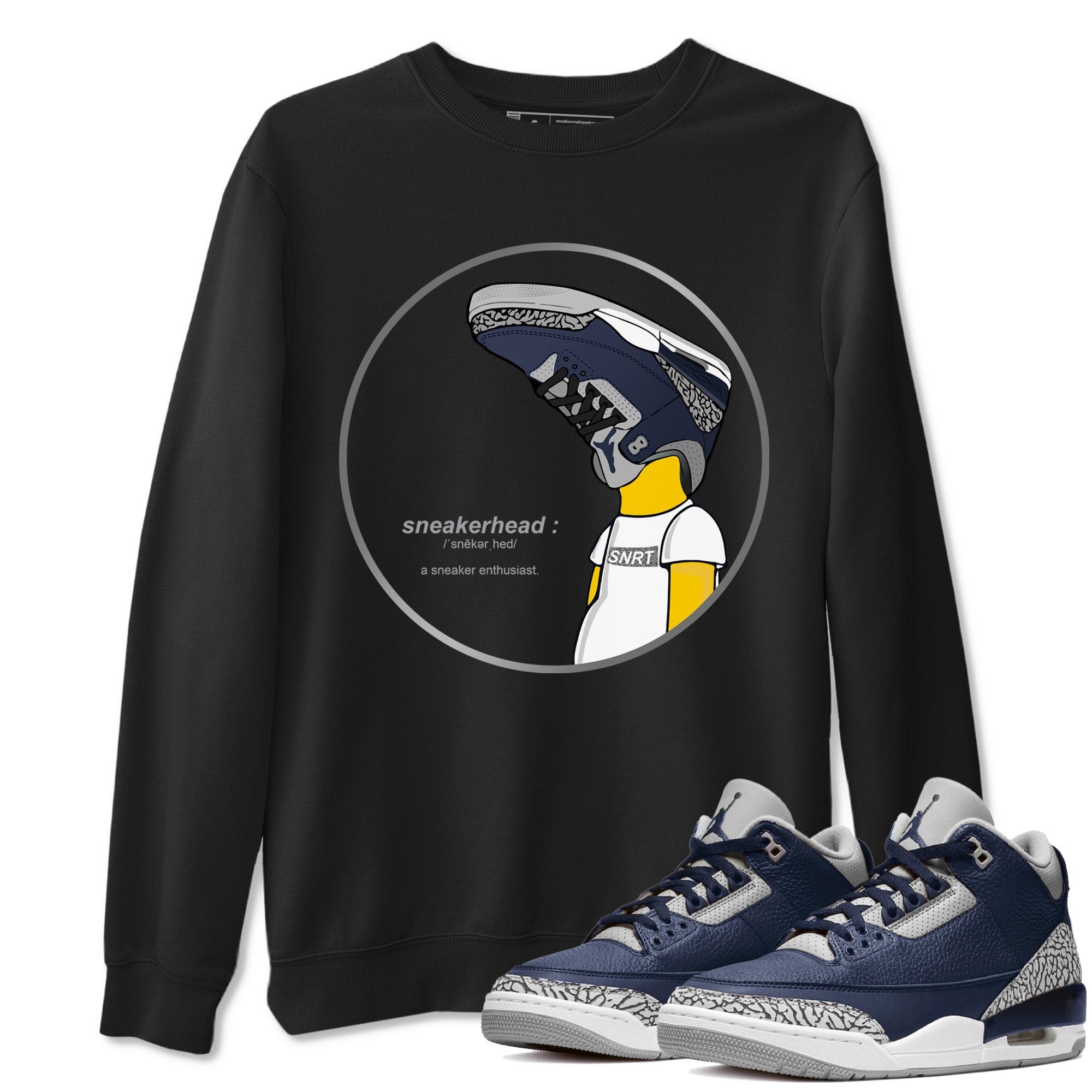 snkmatch Unisex Tops - Air Jordan 3 Midnight Navy
