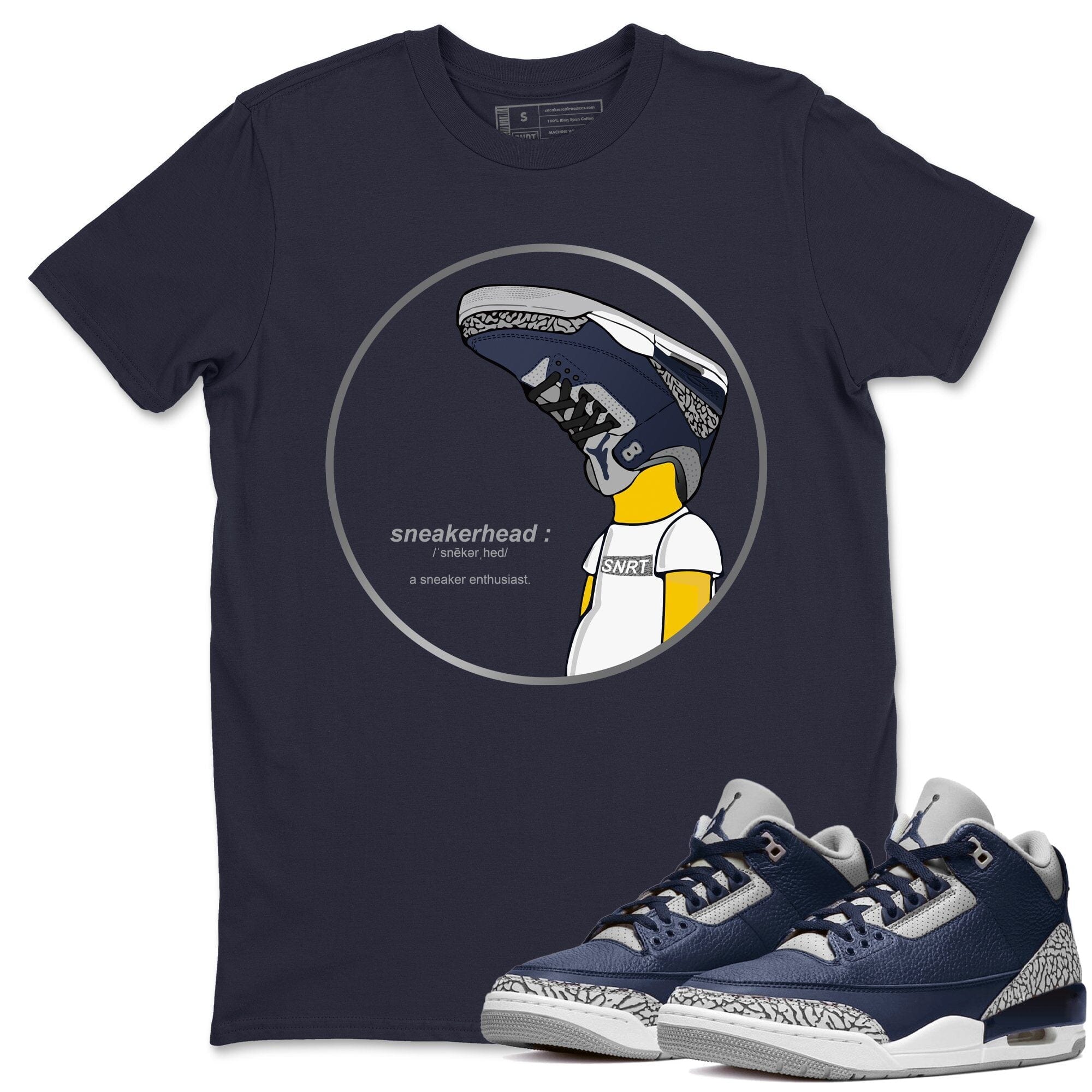 snkmatch Unisex Tops - Air Jordan 3 Midnight Navy