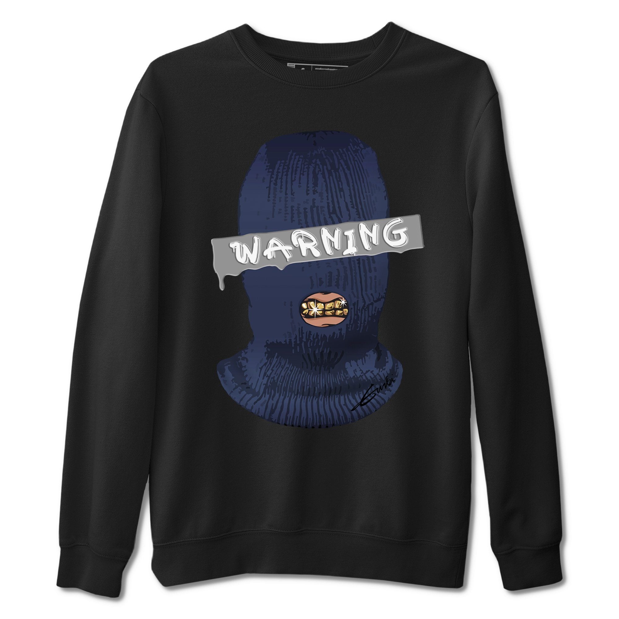 Warning Unisex Tops - Air Jordan 3 Midnight Navy