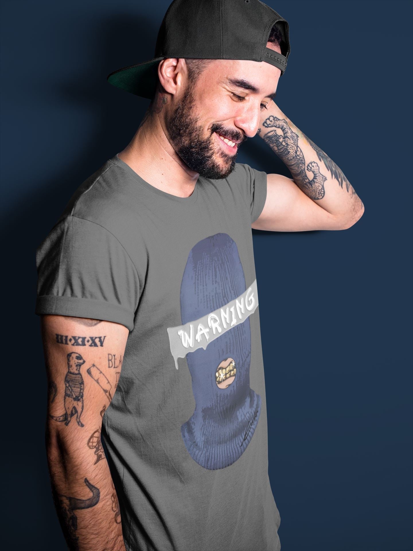 Warning Unisex Tops - Air Jordan 3 Midnight Navy