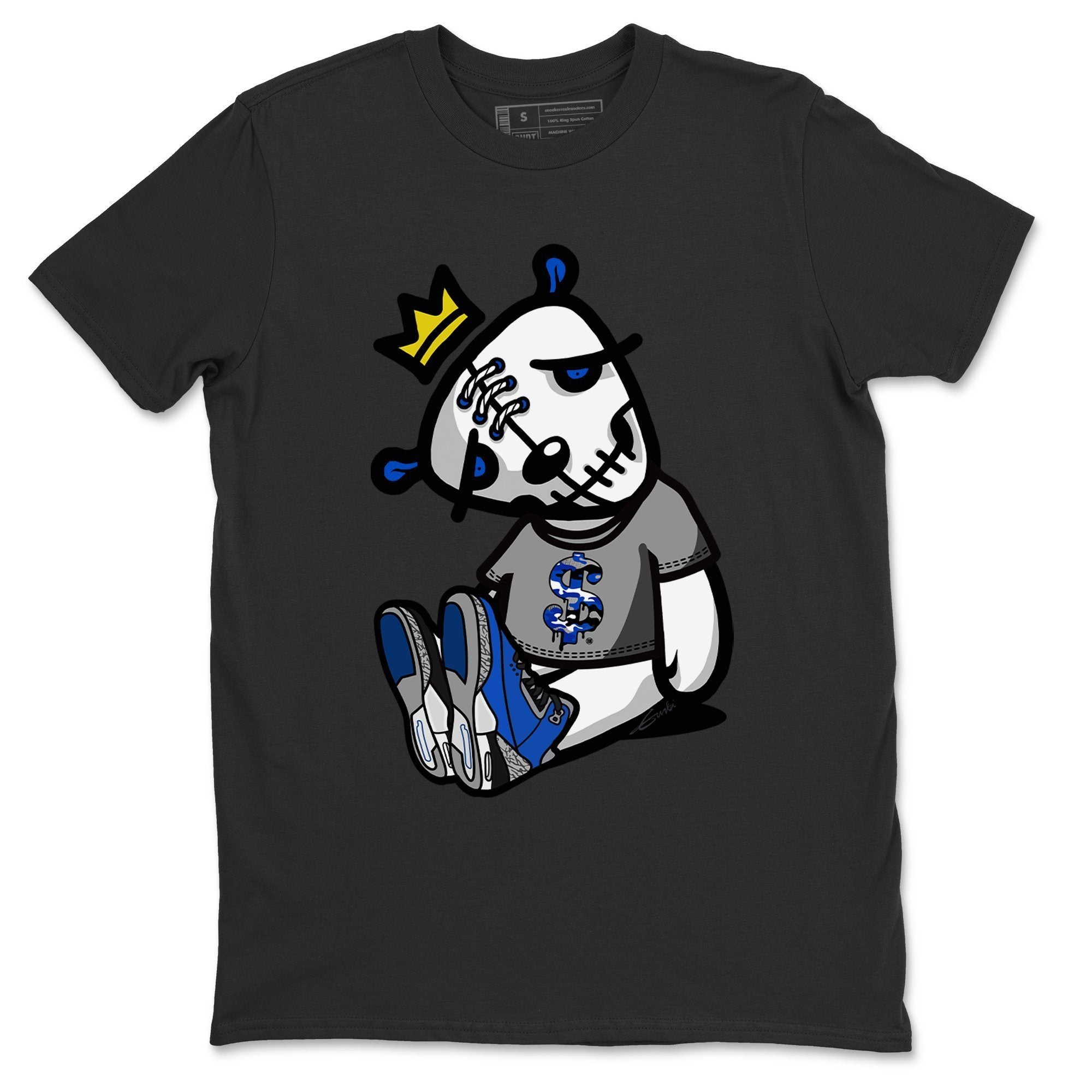 Dead Dolls Unisex Tops - Air Jordan 3 Varsity Royal