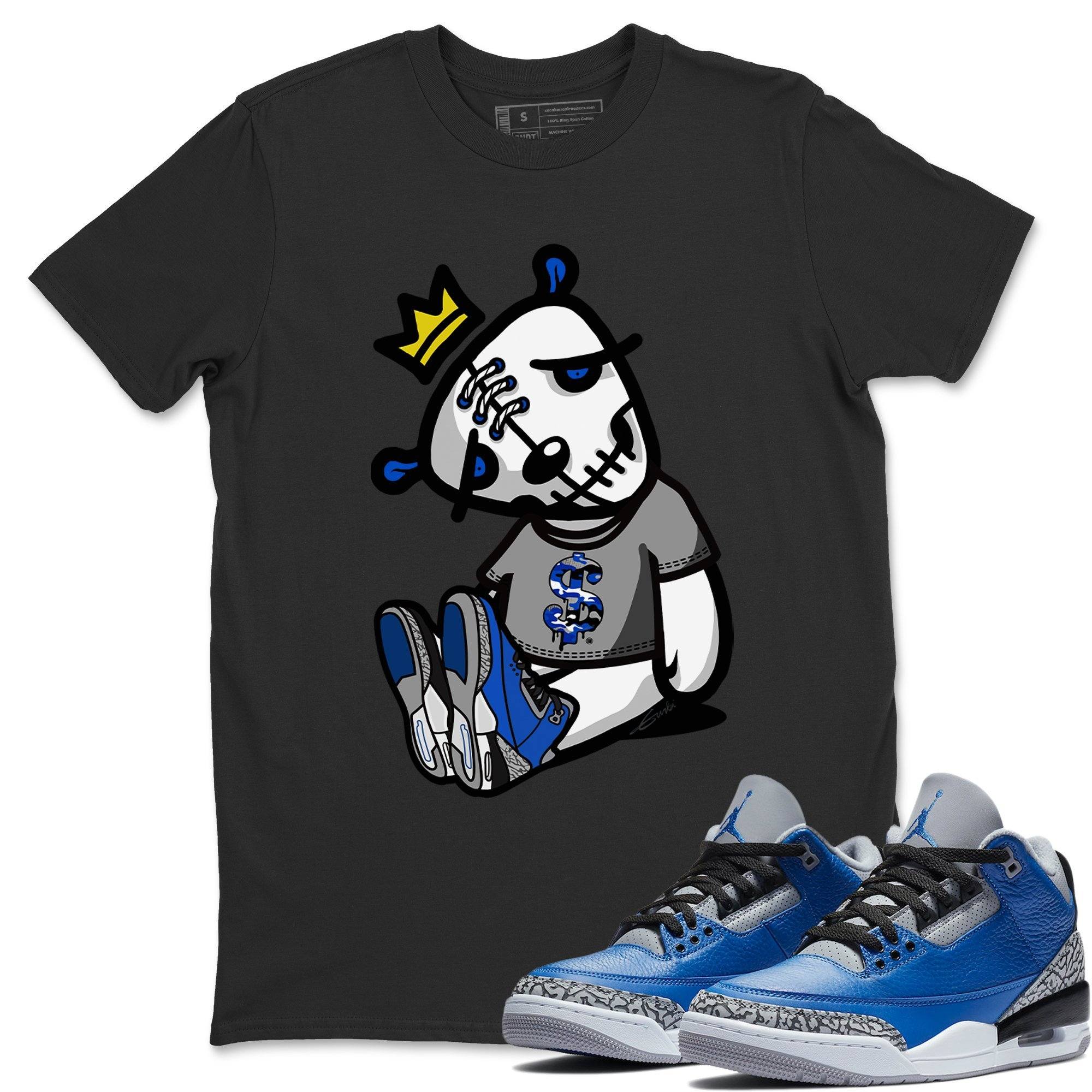 Dead Dolls Unisex Tops - Air Jordan 3 Varsity Royal