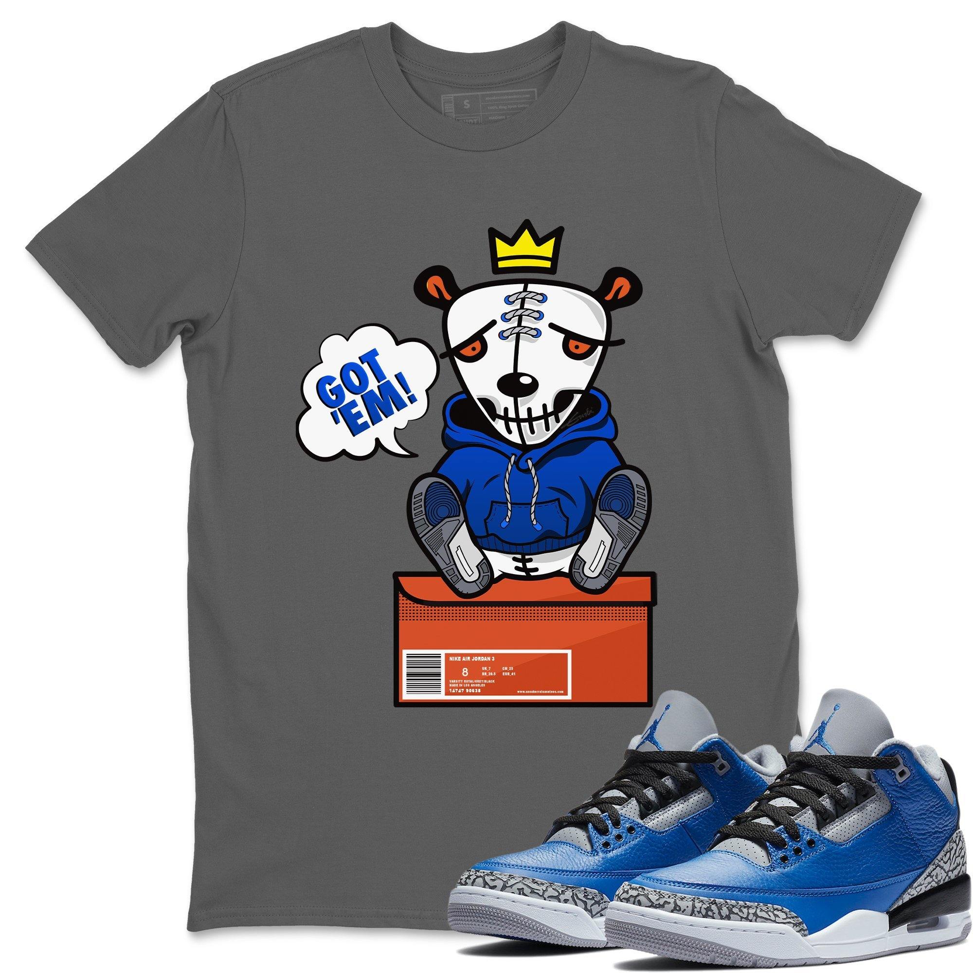 Got Em Unisex Tops - Air Jordan 3 Varsity Royal