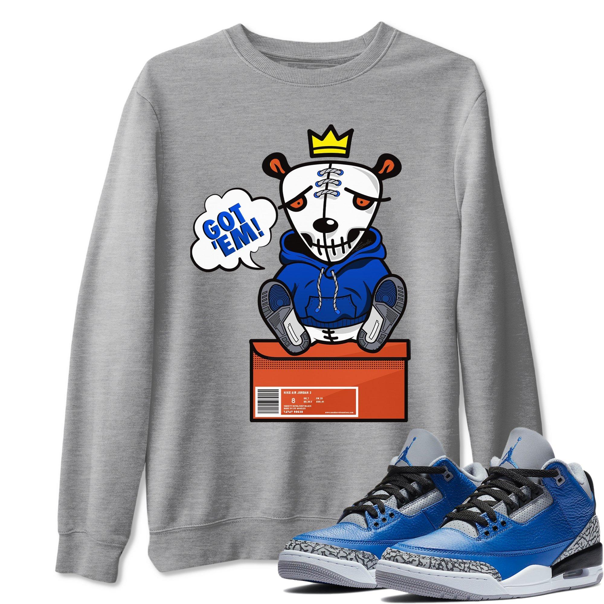 Got Em Unisex Tops - Air Jordan 3 Varsity Royal