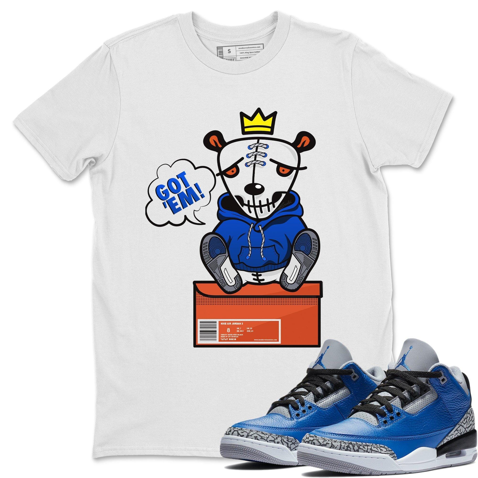 Got Em Unisex Tops - Air Jordan 3 Varsity Royal