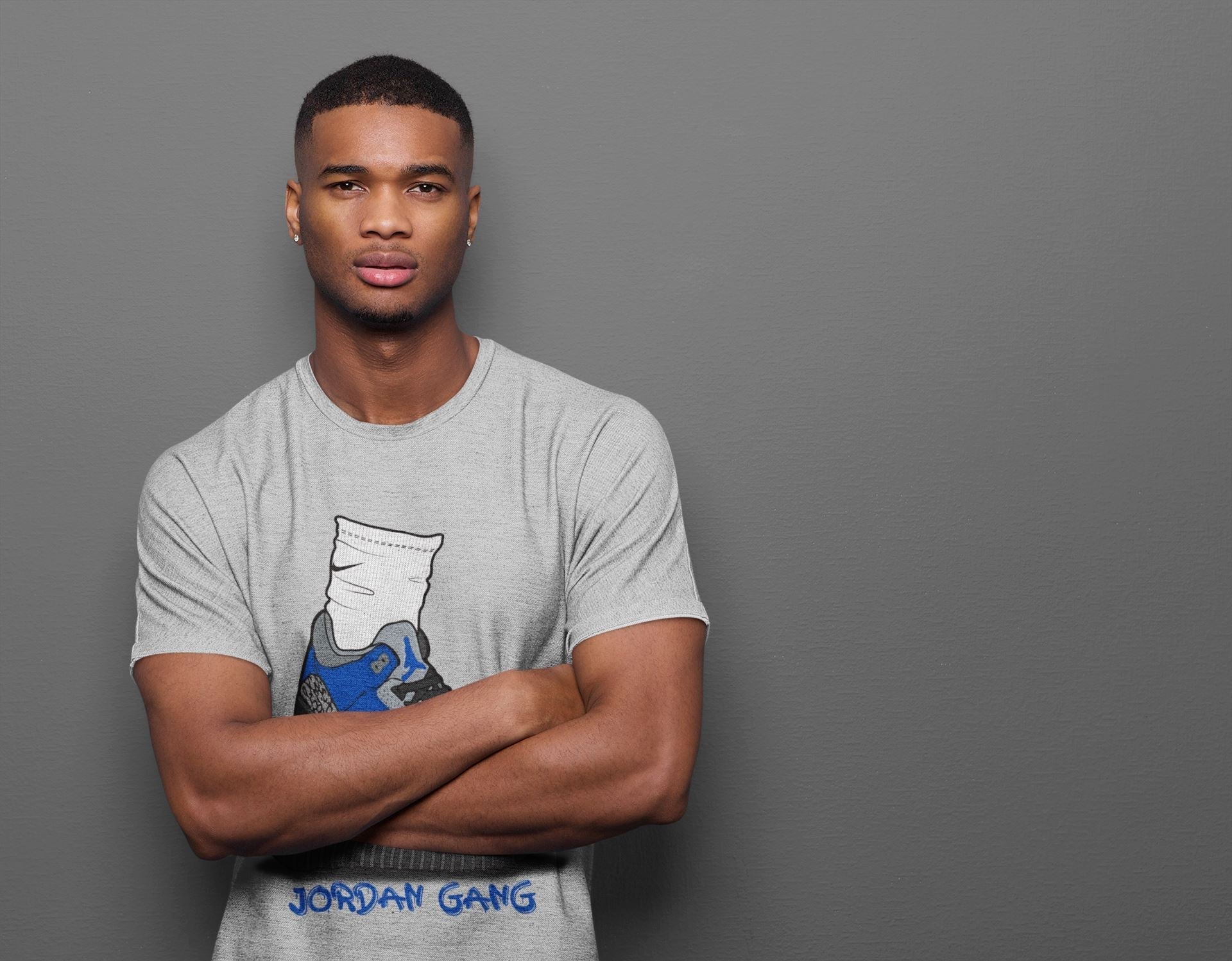 Air Jordan Gang Unisex Tops - Air Jordan 3 Varsity Royal
