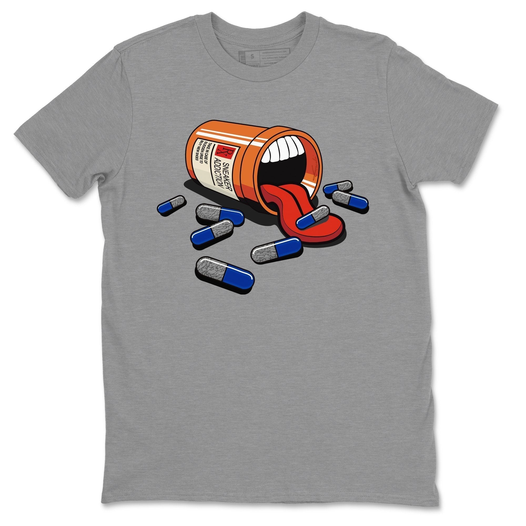 snkmatch Addiction Unisex Tops - Air Jordan 3 Varsity Royal