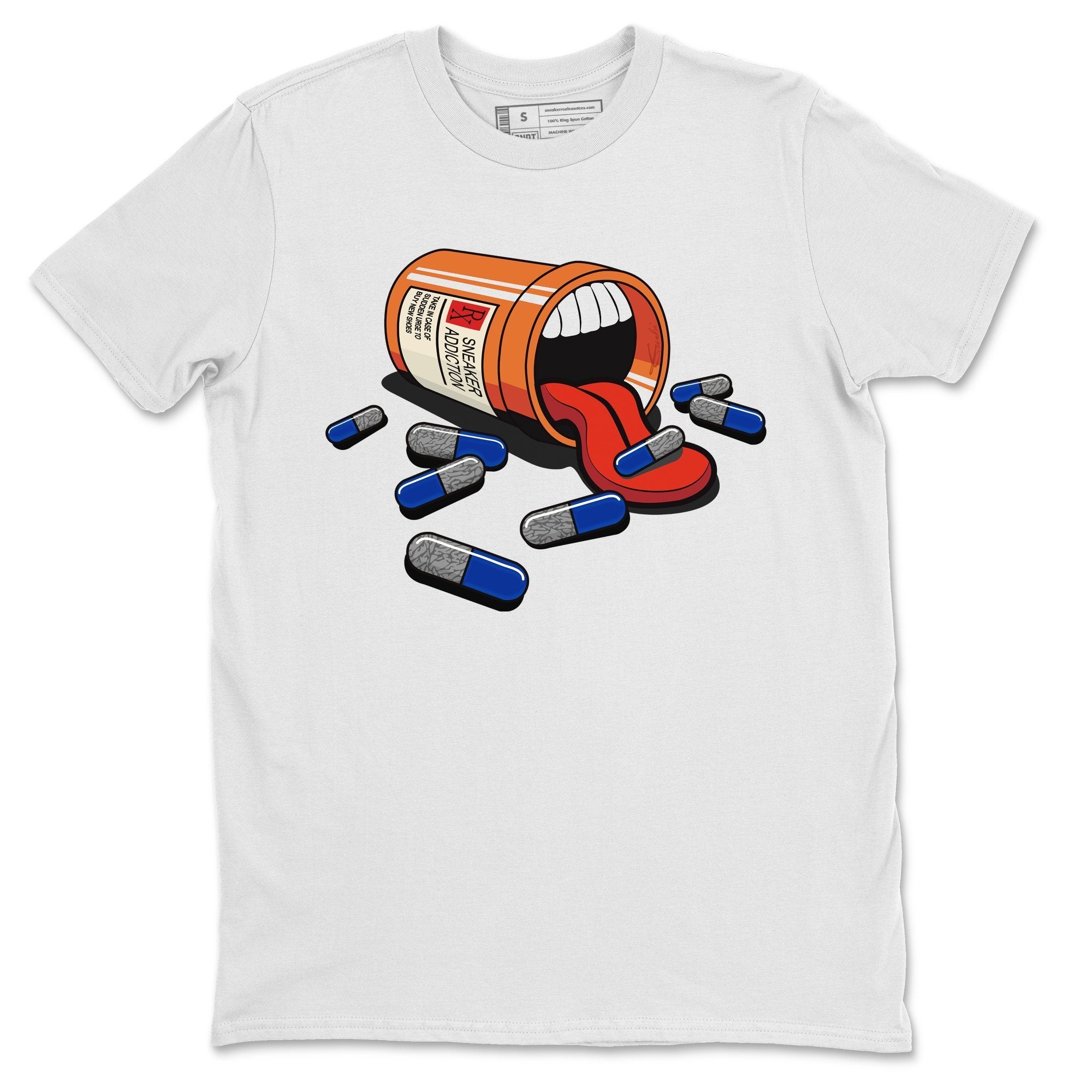 snkmatch Addiction Unisex Tops - Air Jordan 3 Varsity Royal