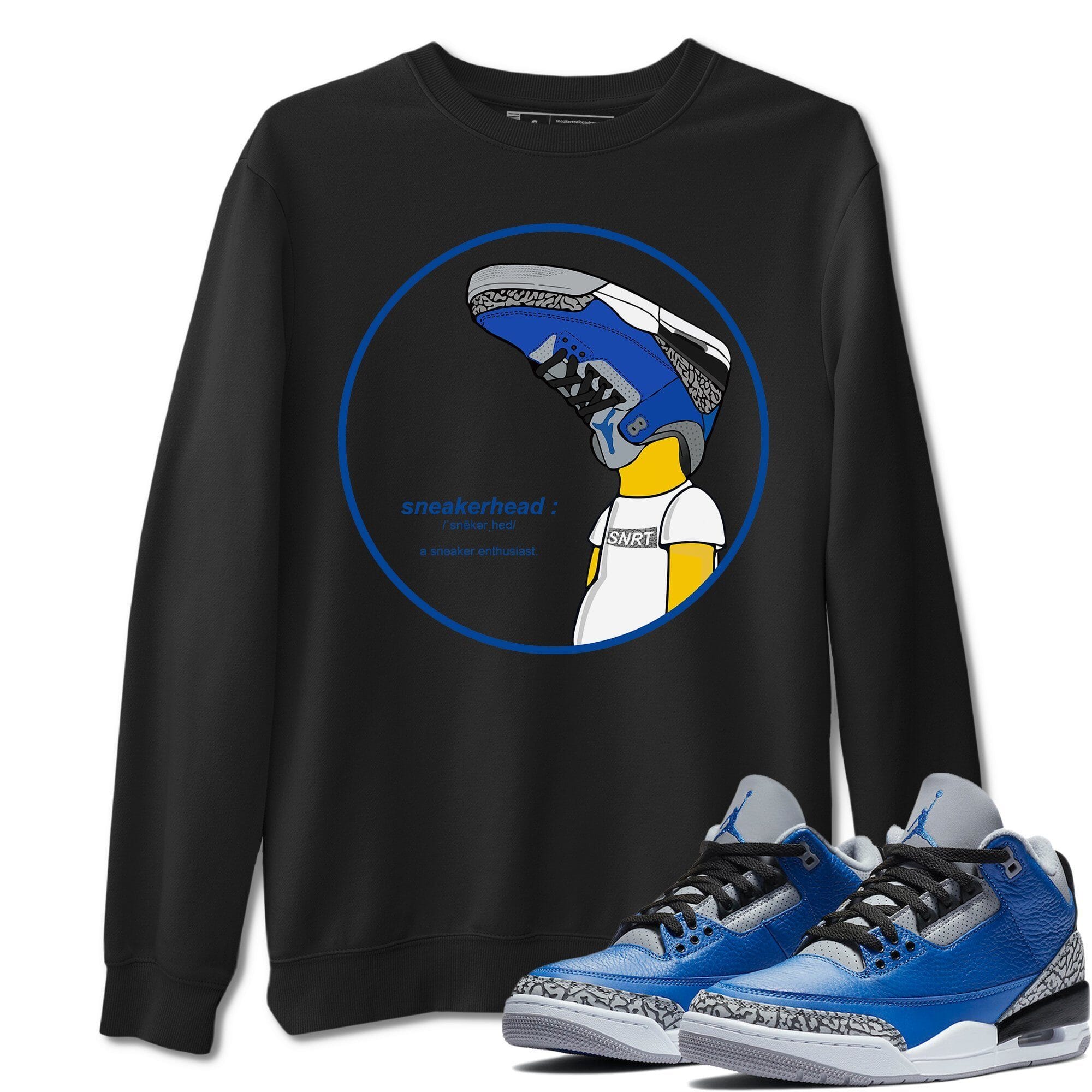 snkmatch Unisex Tops - Air Jordan 3 Varsity Royal