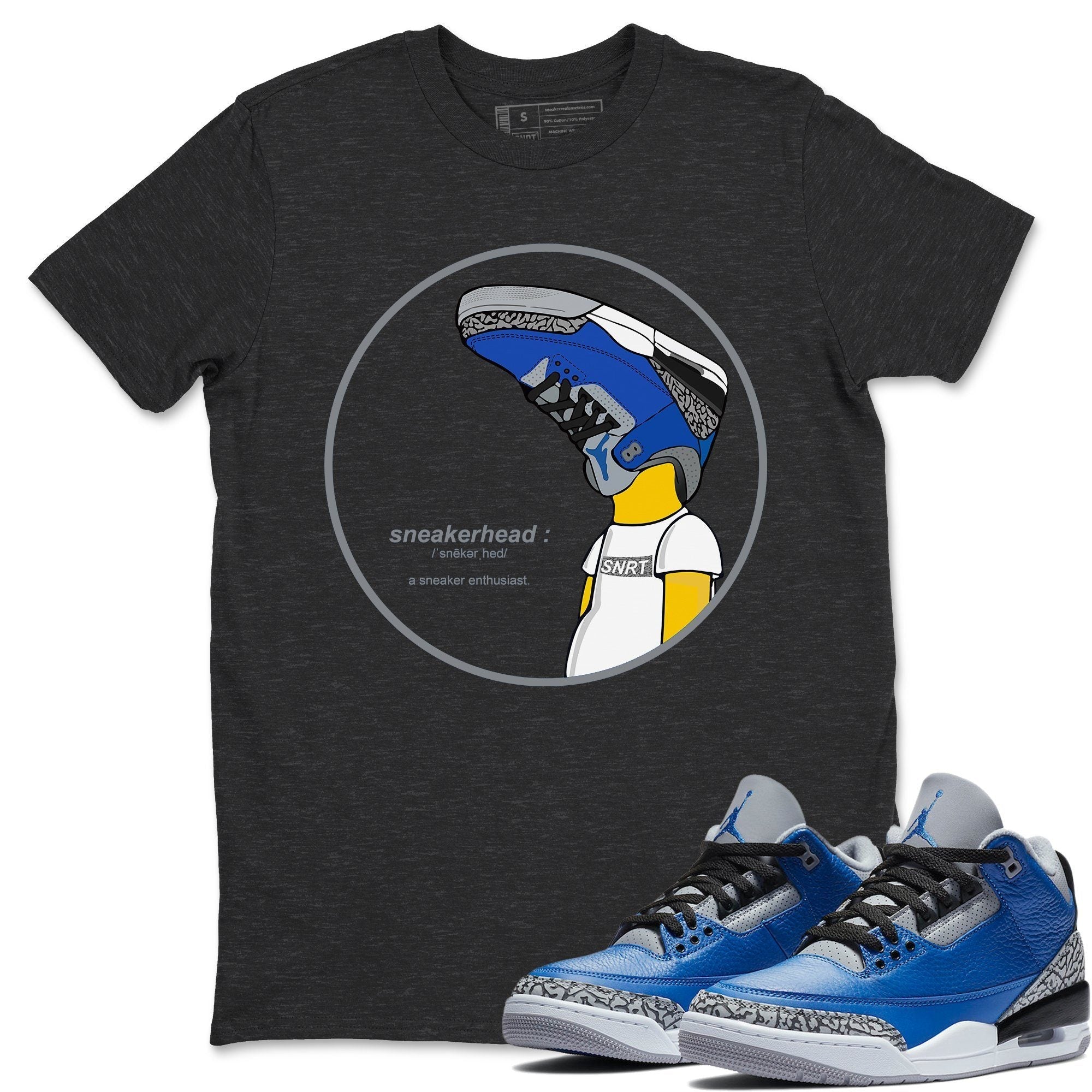 snkmatch Unisex Tops - Air Jordan 3 Varsity Royal