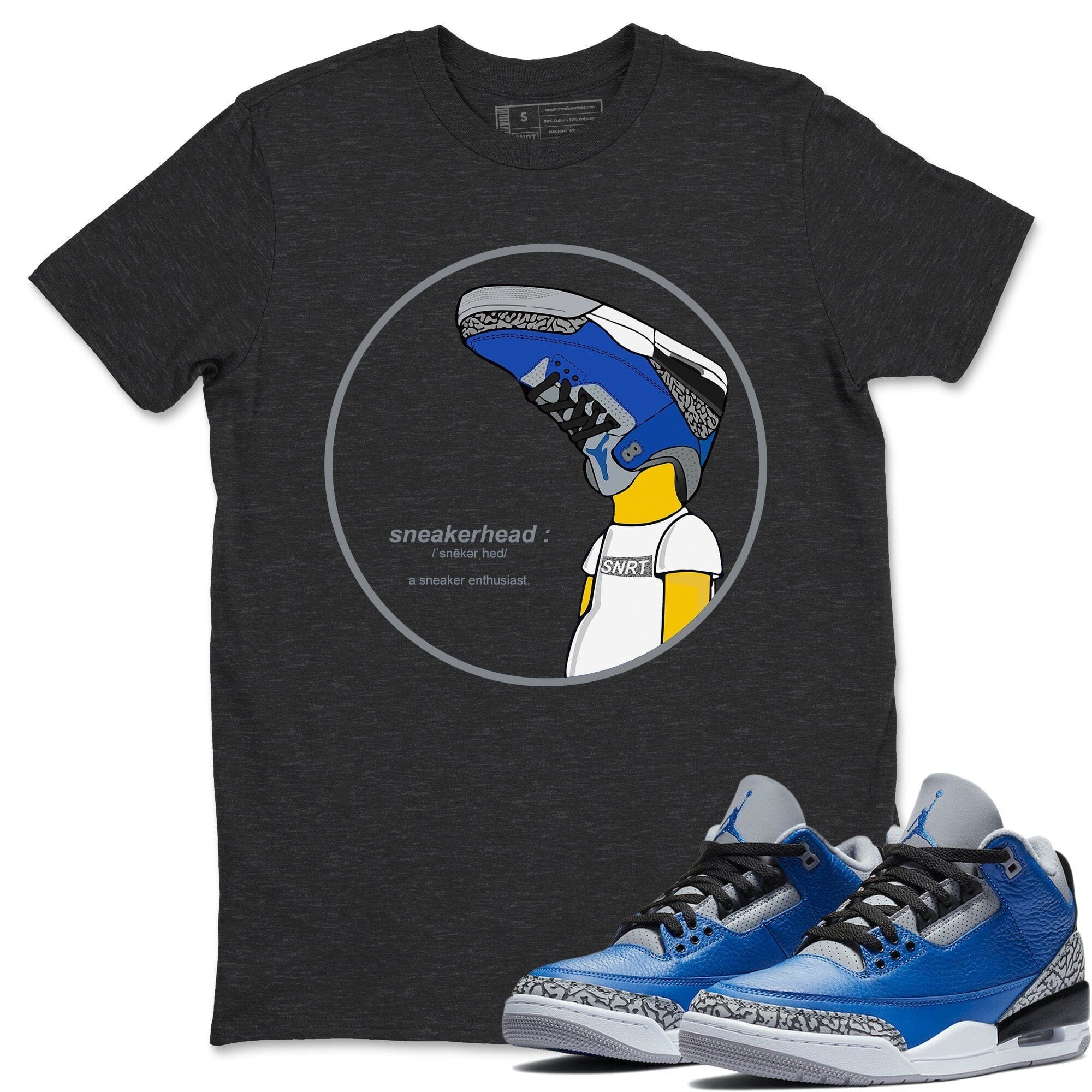 snkmatch Unisex Tops - Air Jordan 3 Varsity Royal