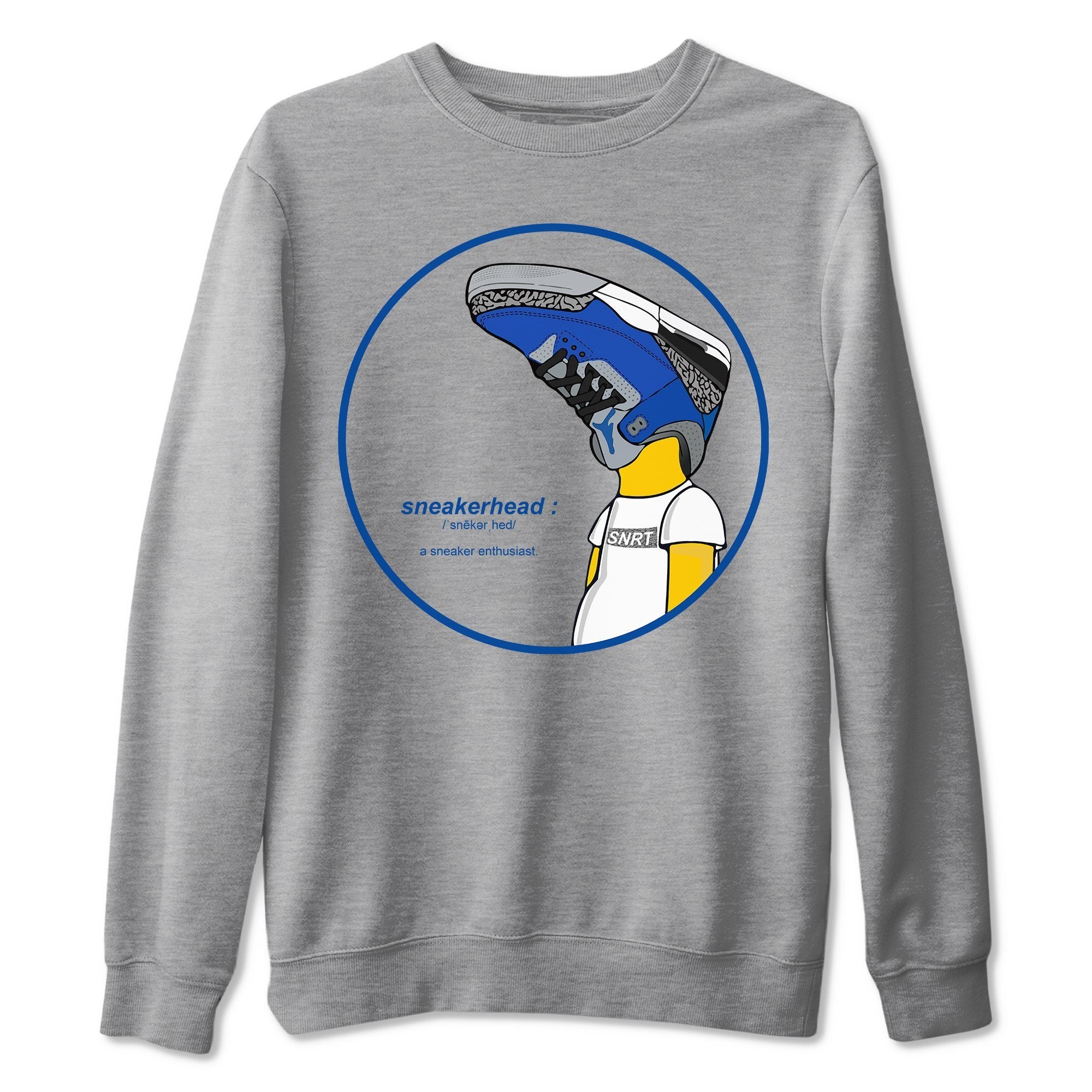 snkmatch Unisex Tops - Air Jordan 3 Varsity Royal