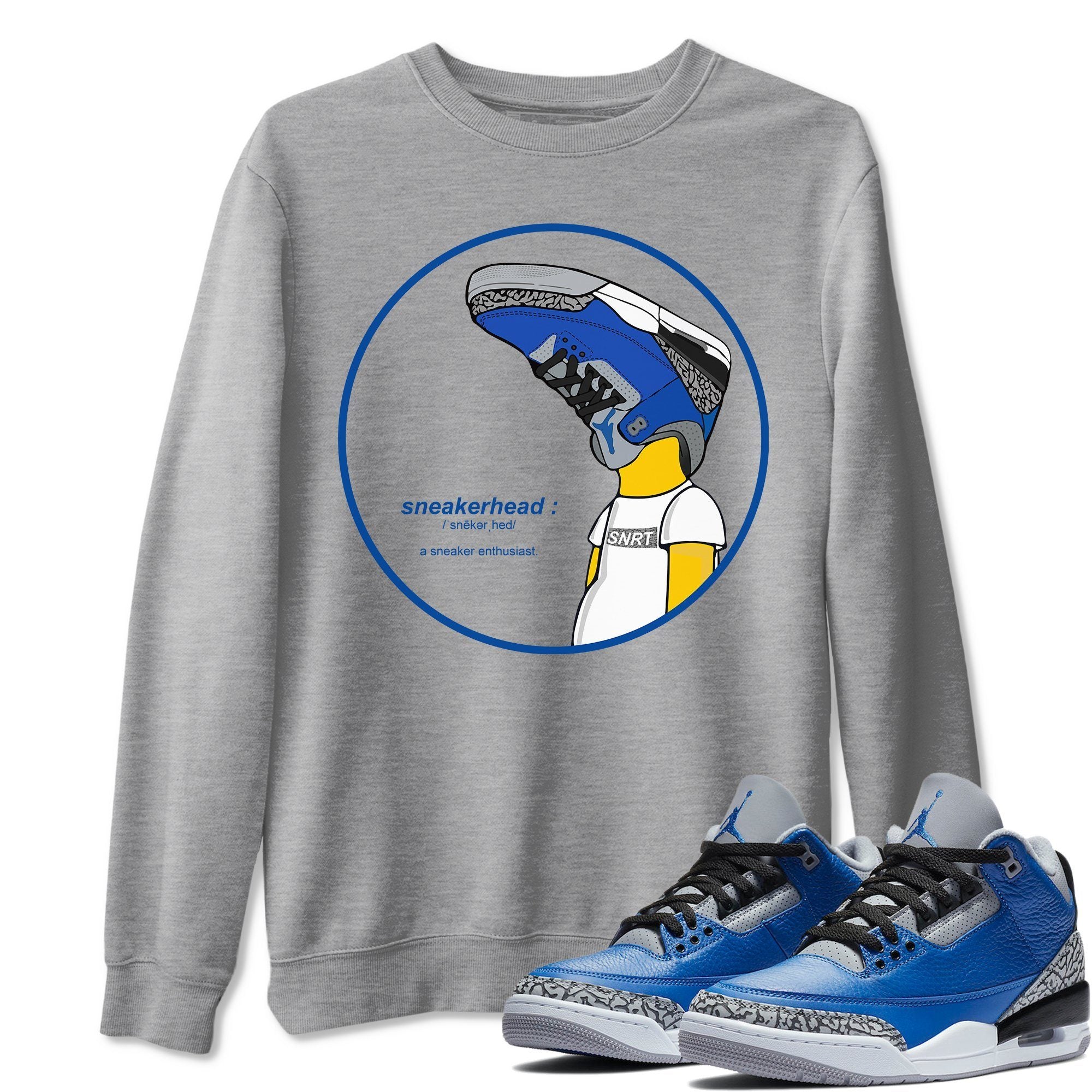 snkmatch Unisex Tops - Air Jordan 3 Varsity Royal